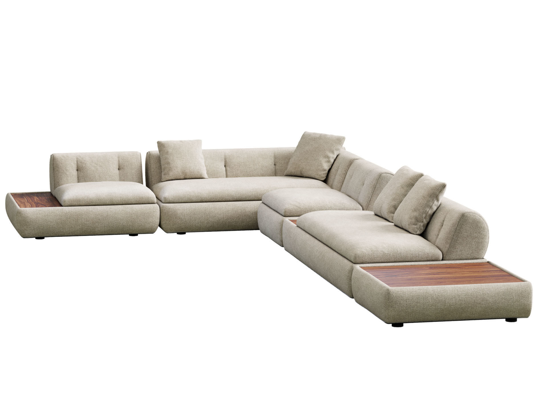 Supermoon Sofa 3D model_3