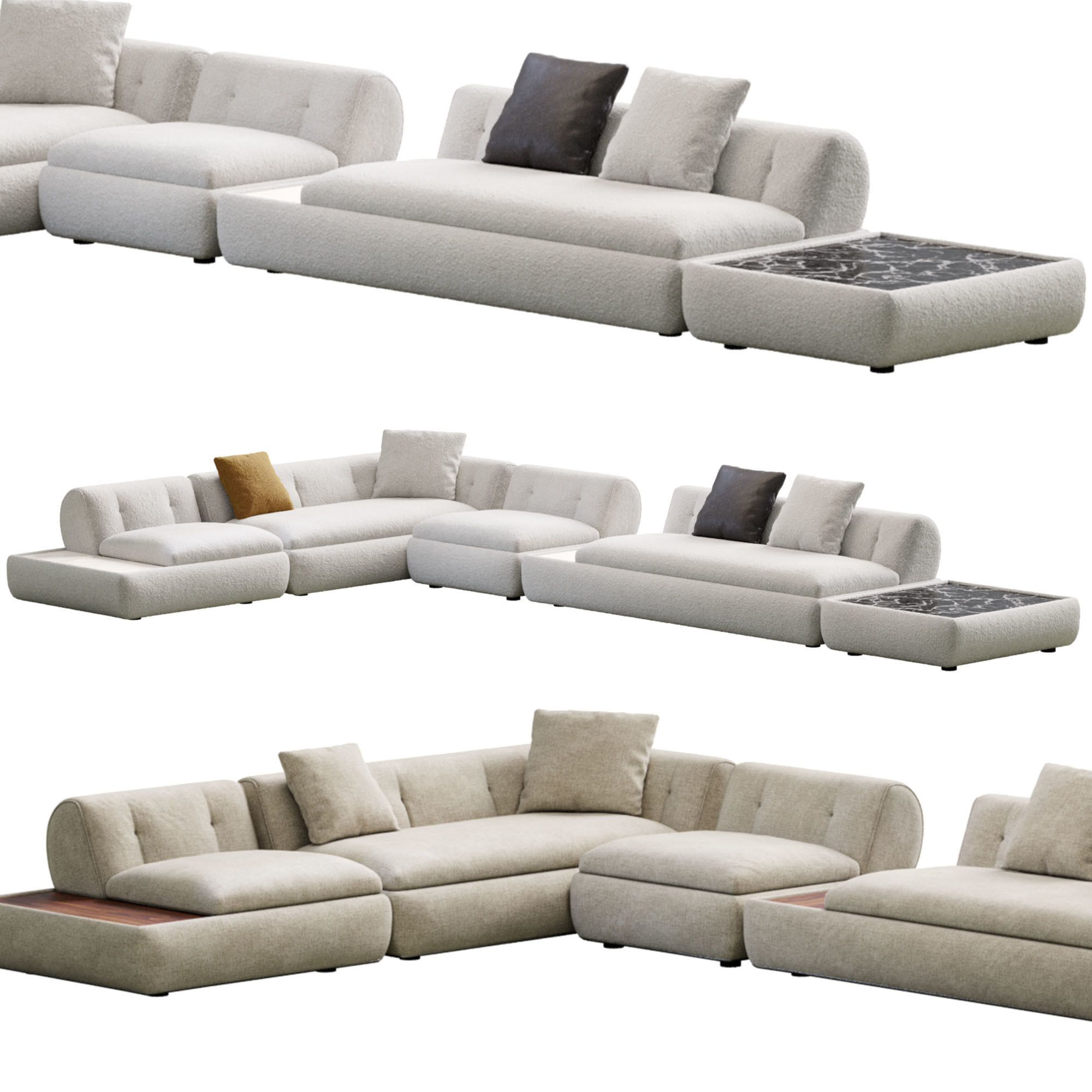 Supermoon Sofa 3D model_6