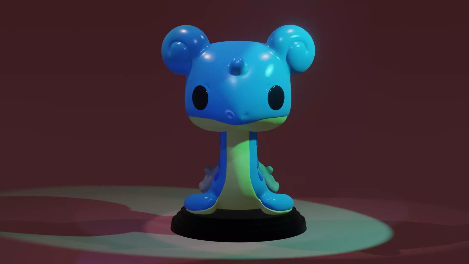 LAPRAS POKEMON - FUNKO POP FAN ART 3D print model_0