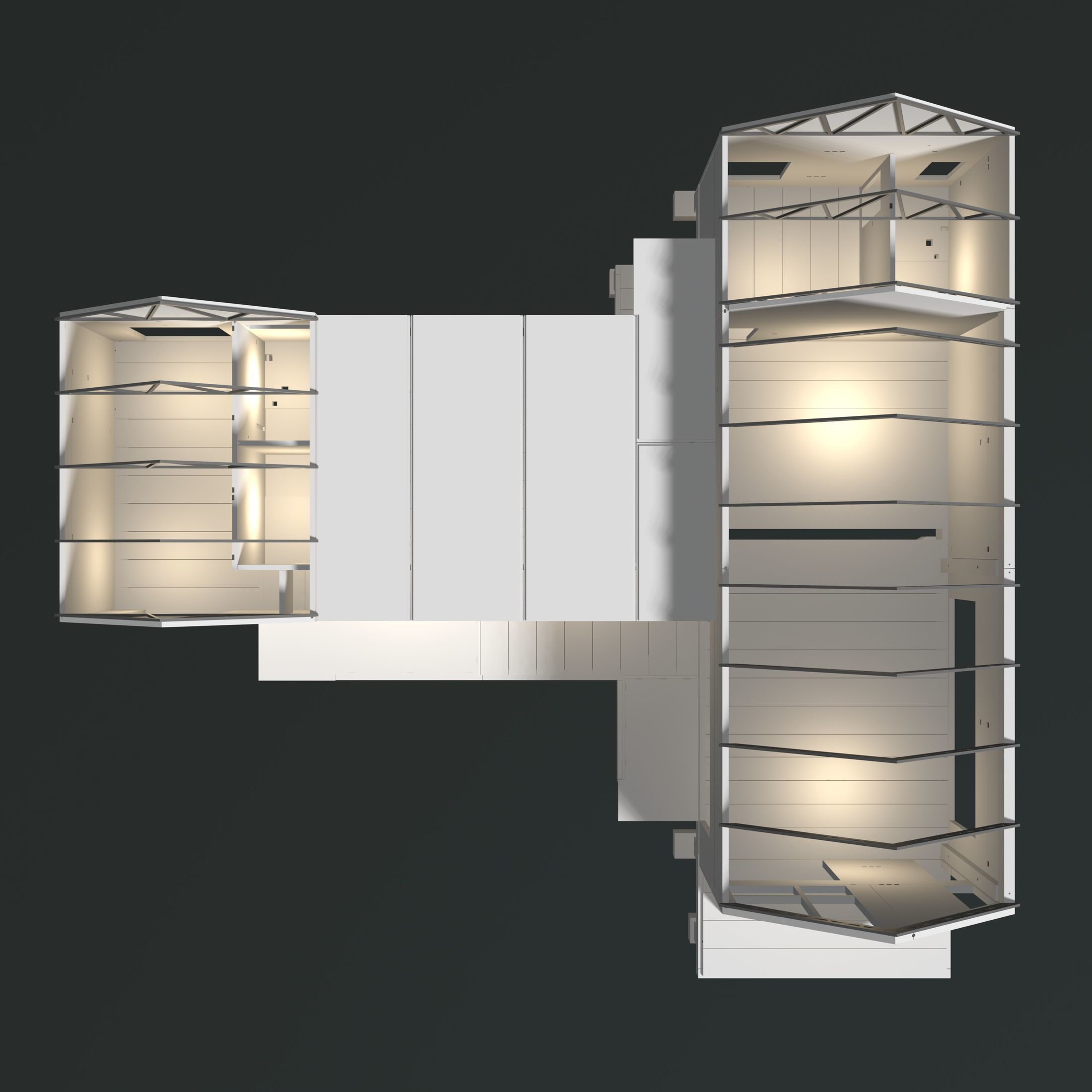 Precast house structure 3D model_7