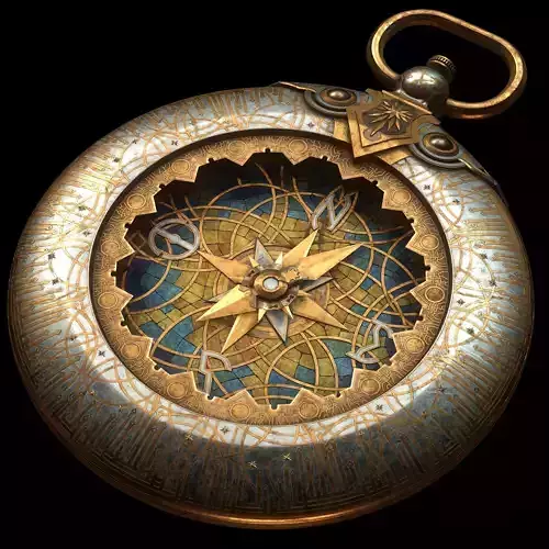 Decorated Compass