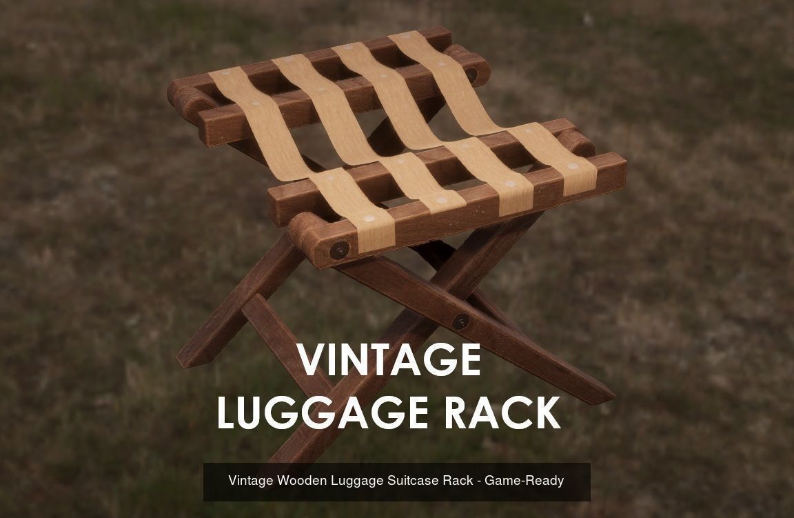 Vintage Victorian Furniture Pack - 4K PBR 3D Model Collection_2