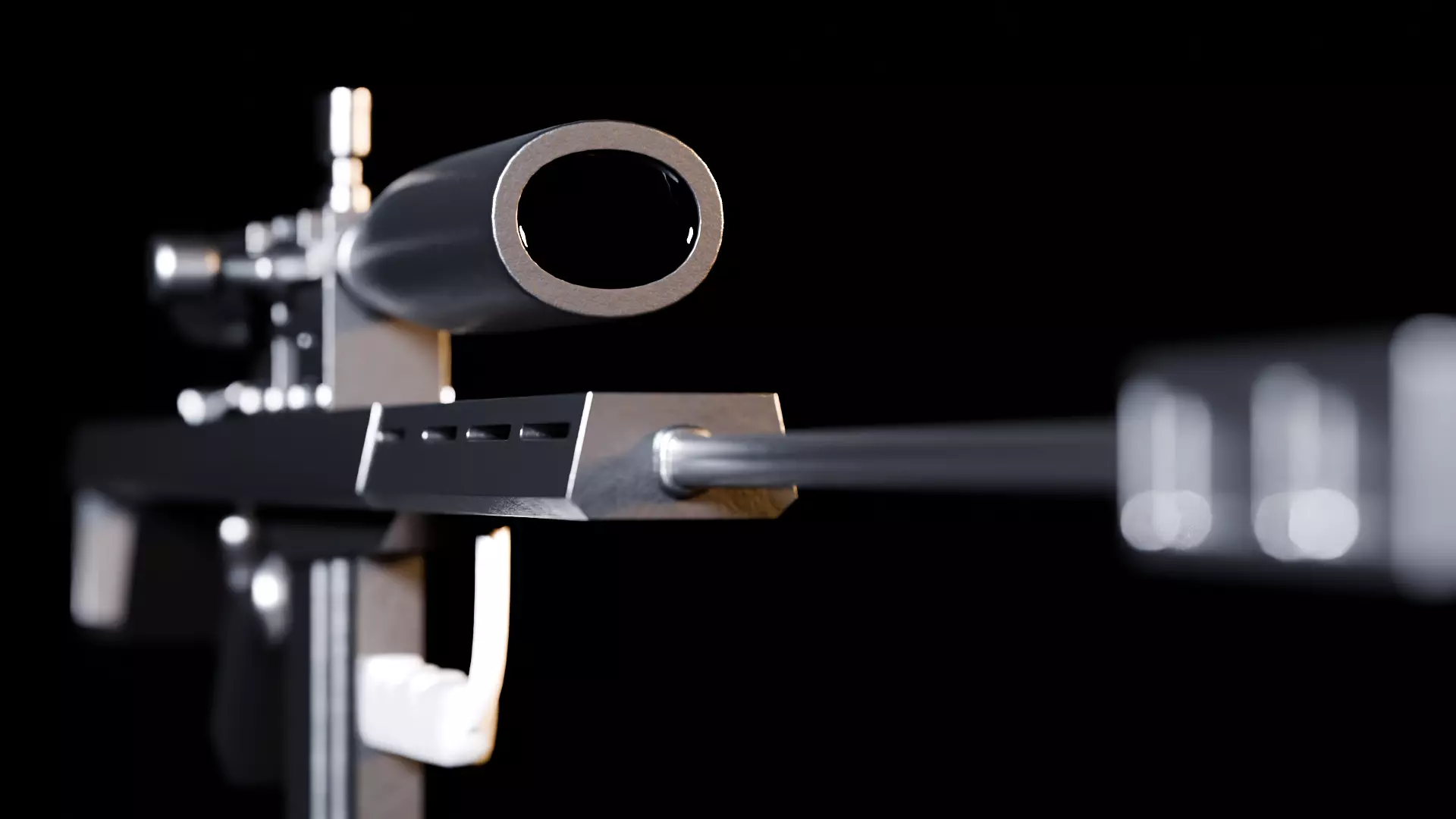 Barrett M82 3D model