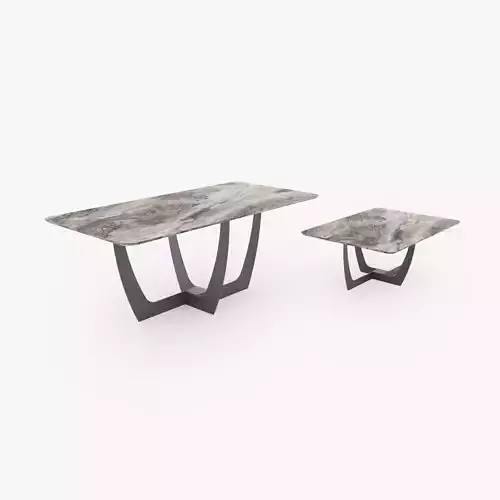 Metal Leg Table 2