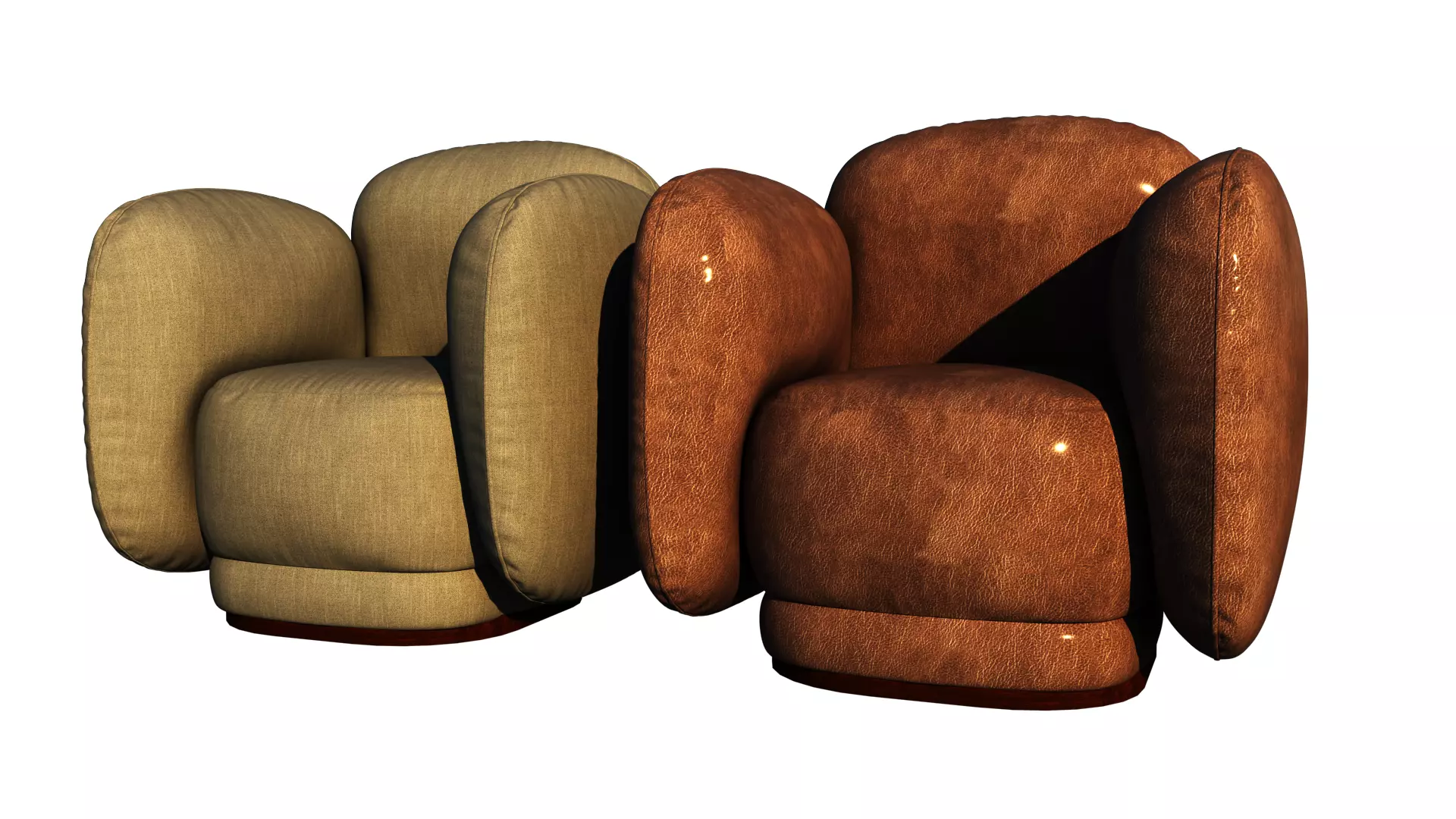 fluffy seat 3D model