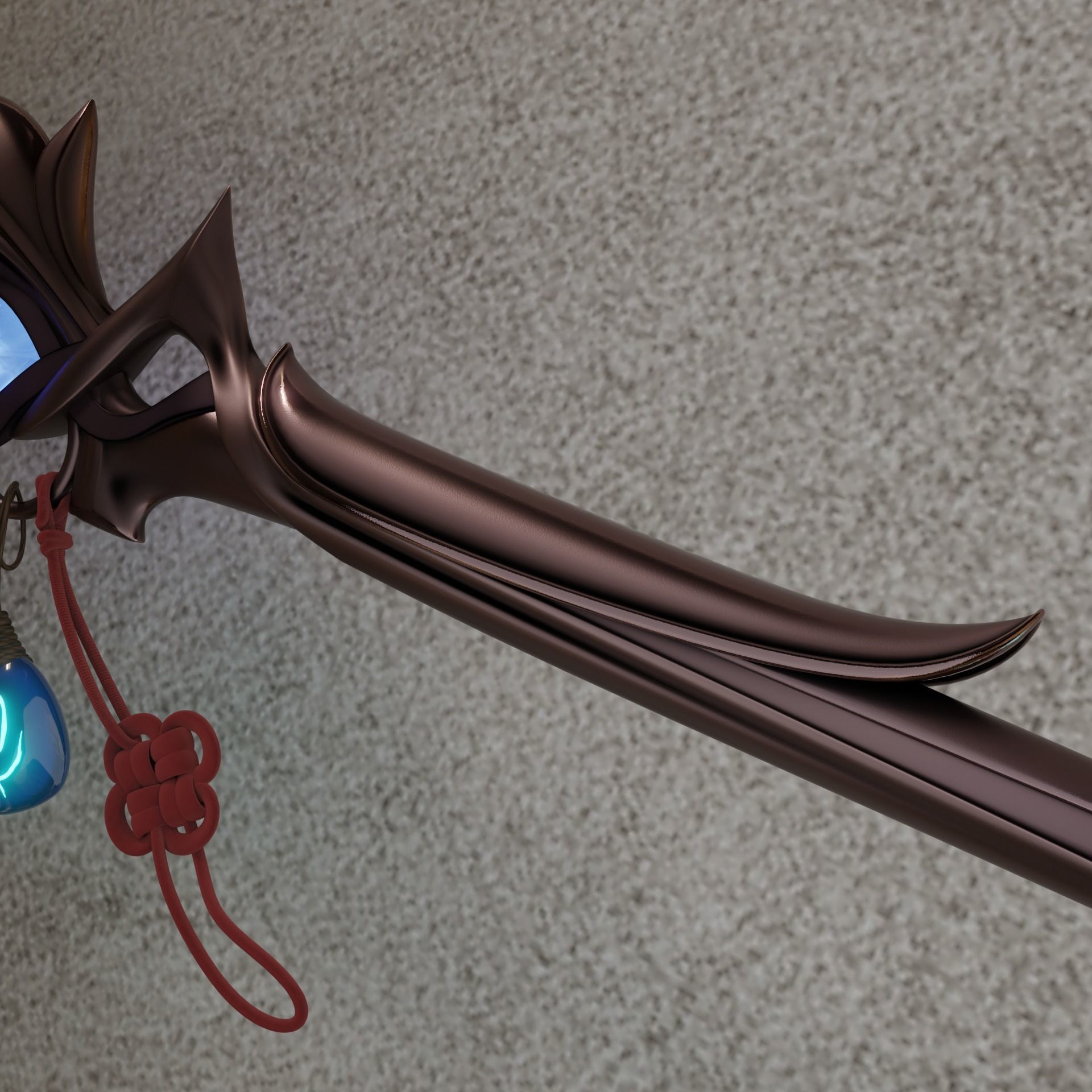 AURORA LEAGUE OF LEGENDS COSPLAY WANG 3D print model_5