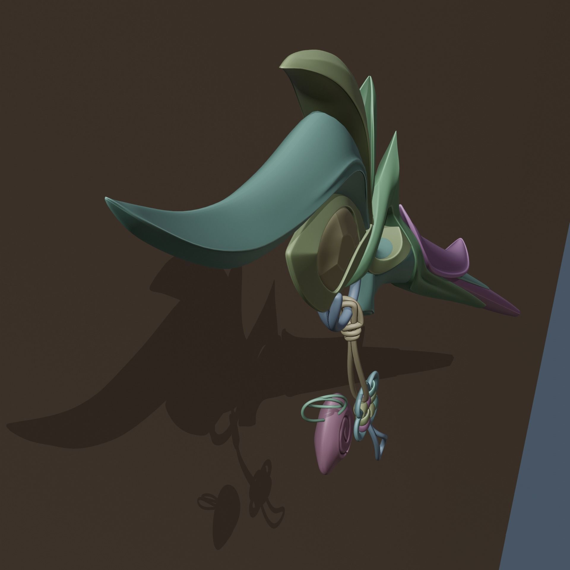 AURORA LEAGUE OF LEGENDS COSPLAY WANG 3D print model_16