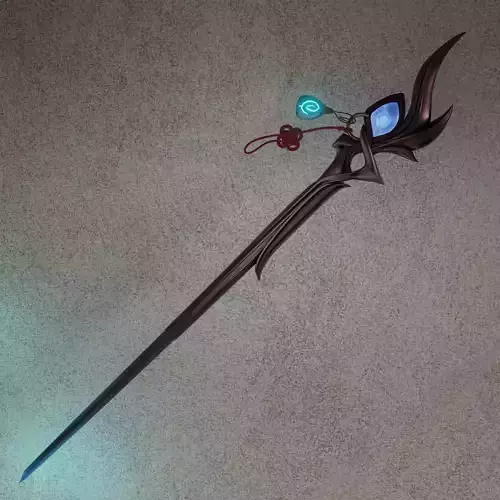 AURORA LEAGUE OF LEGENDS COSPLAY WANG 3D print model