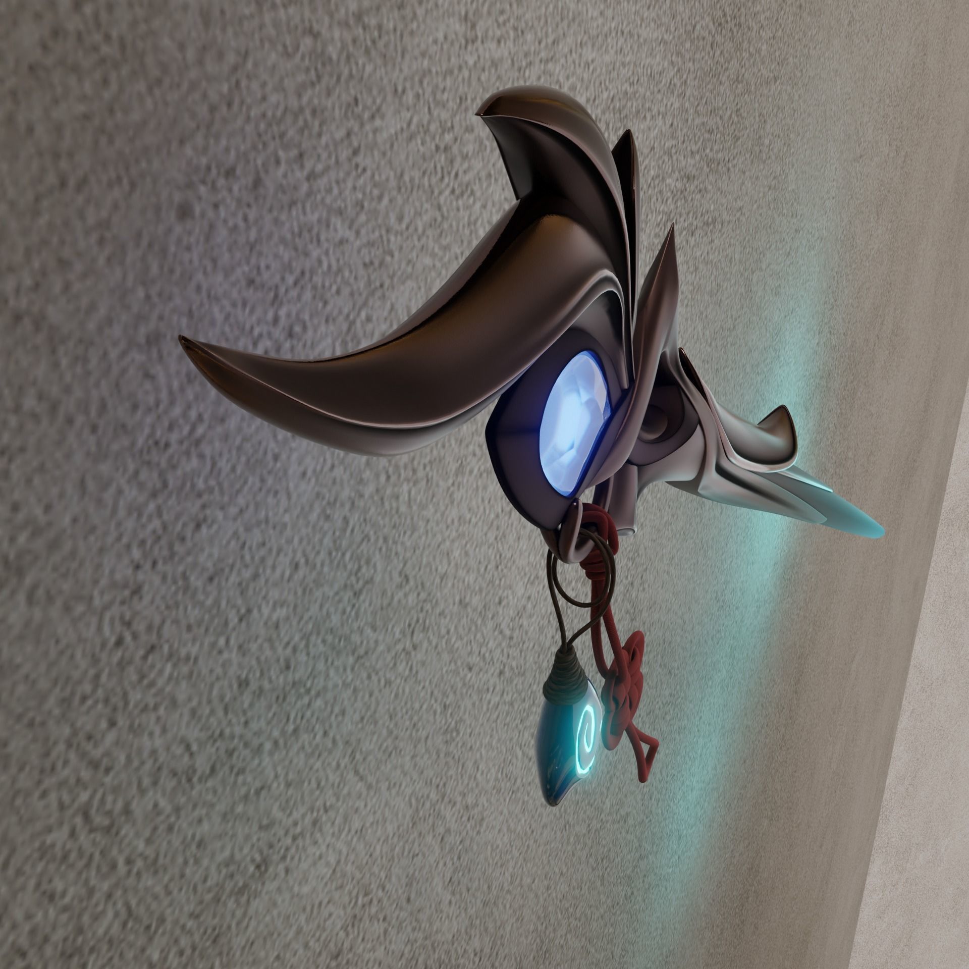 AURORA LEAGUE OF LEGENDS COSPLAY WANG 3D print model_8