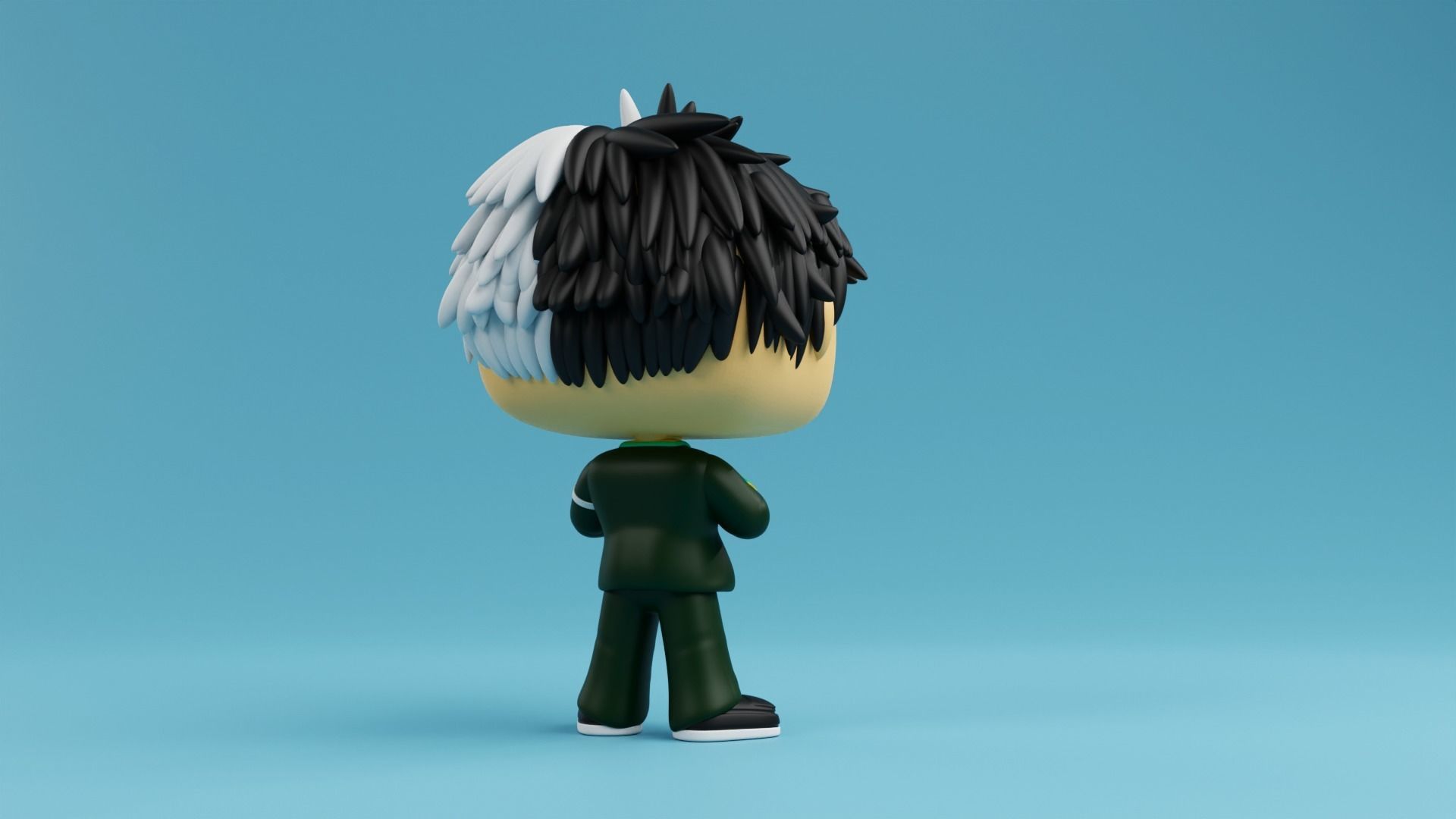 Haruka Sakura Funko model from the Anime Wind Breaker 3D print model_5