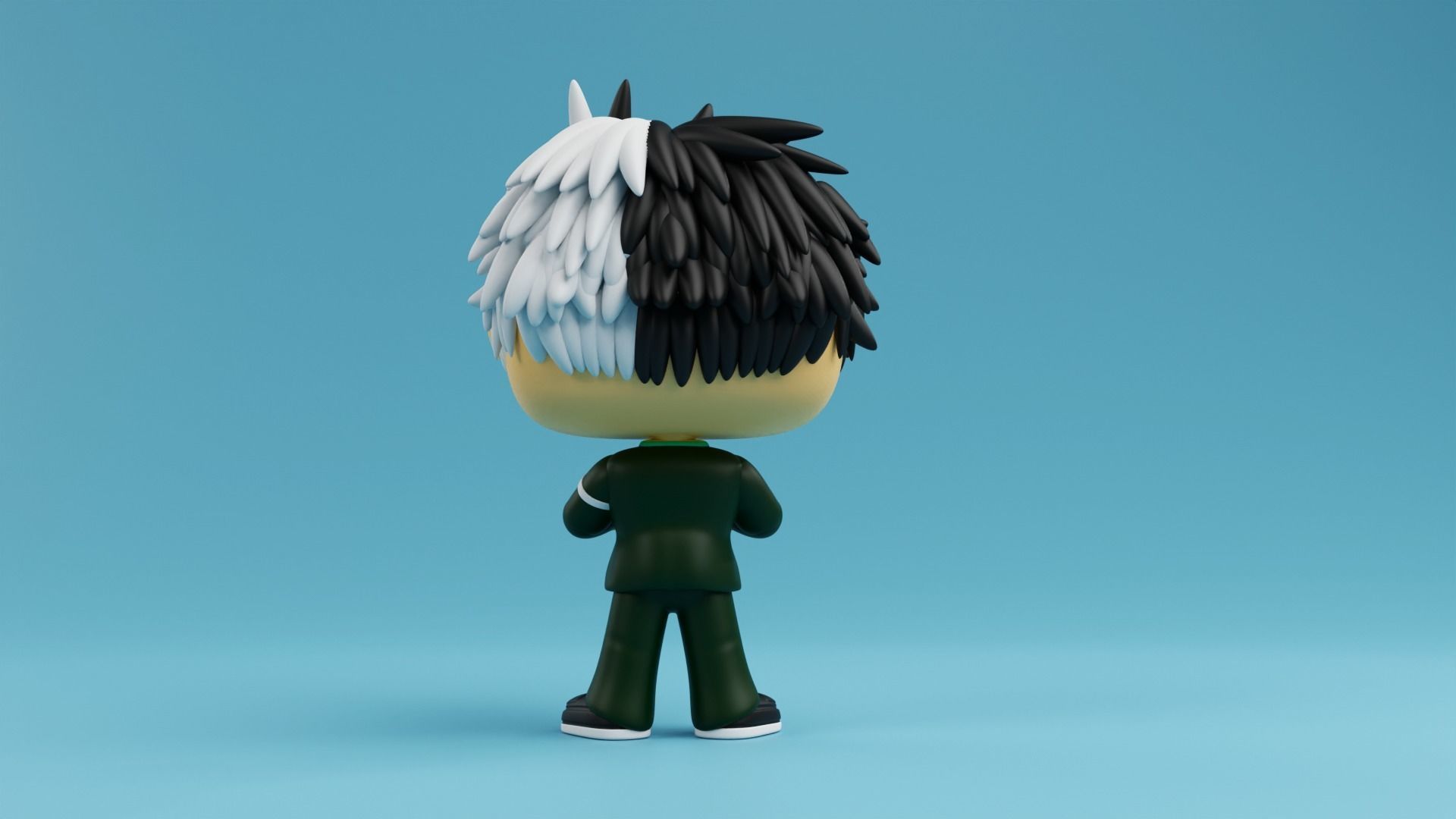 Haruka Sakura Funko model from the Anime Wind Breaker 3D print model_6