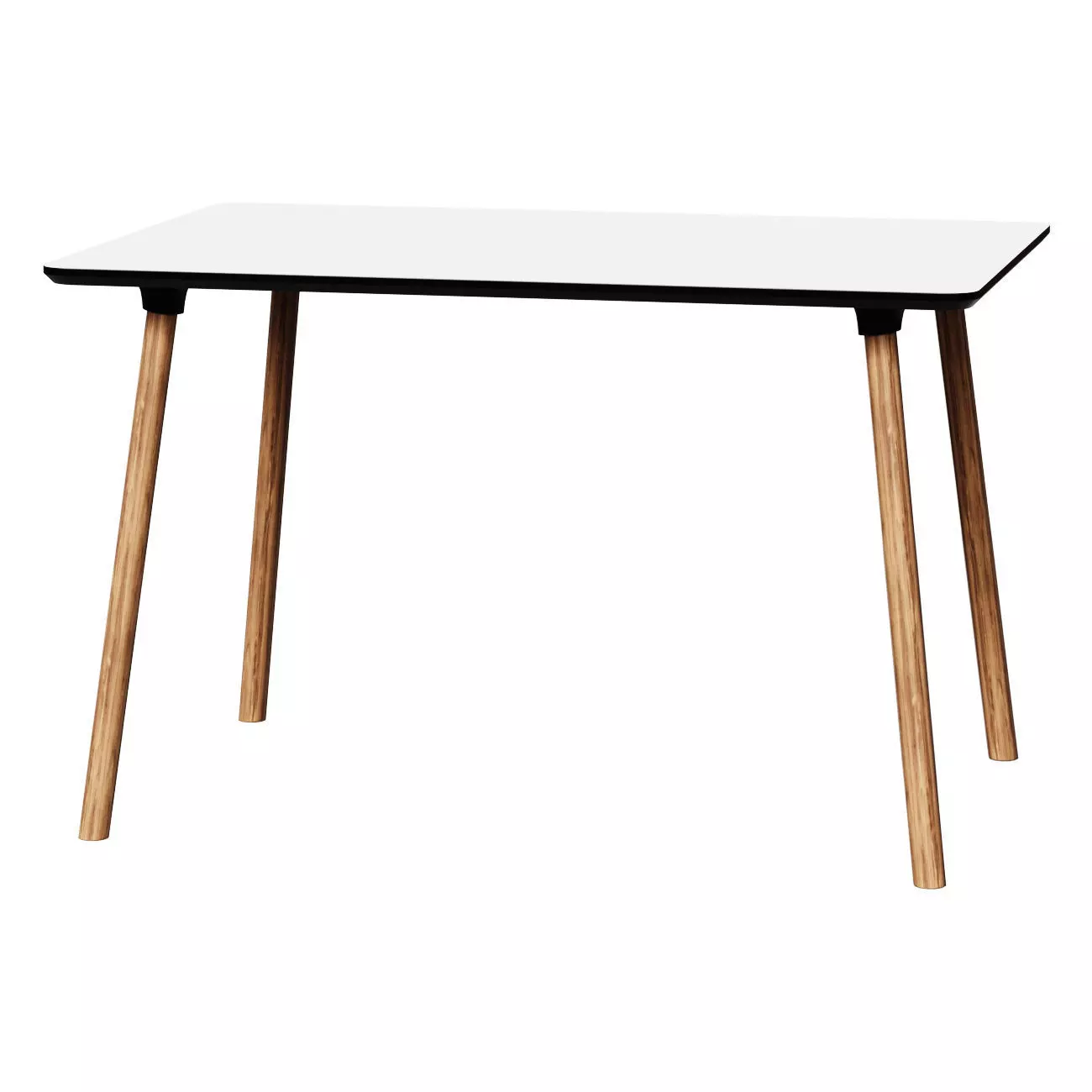 Copine rectangular dining table 120x80 3D model_0