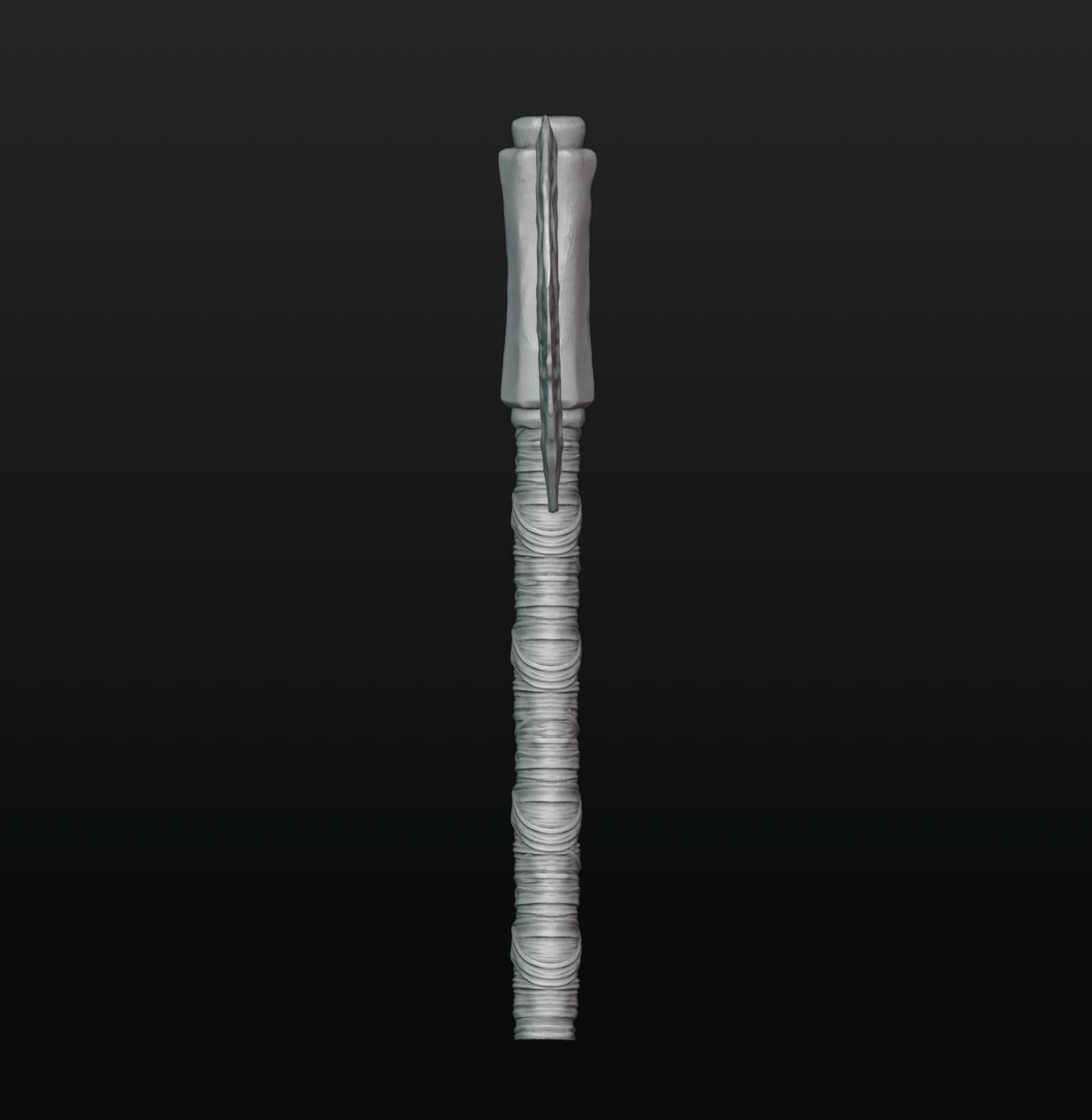 Viking Axe 2 3D print model_3