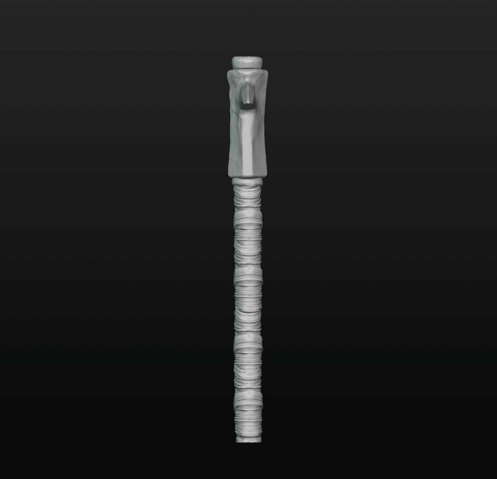 Viking Axe 2 3D print model_2