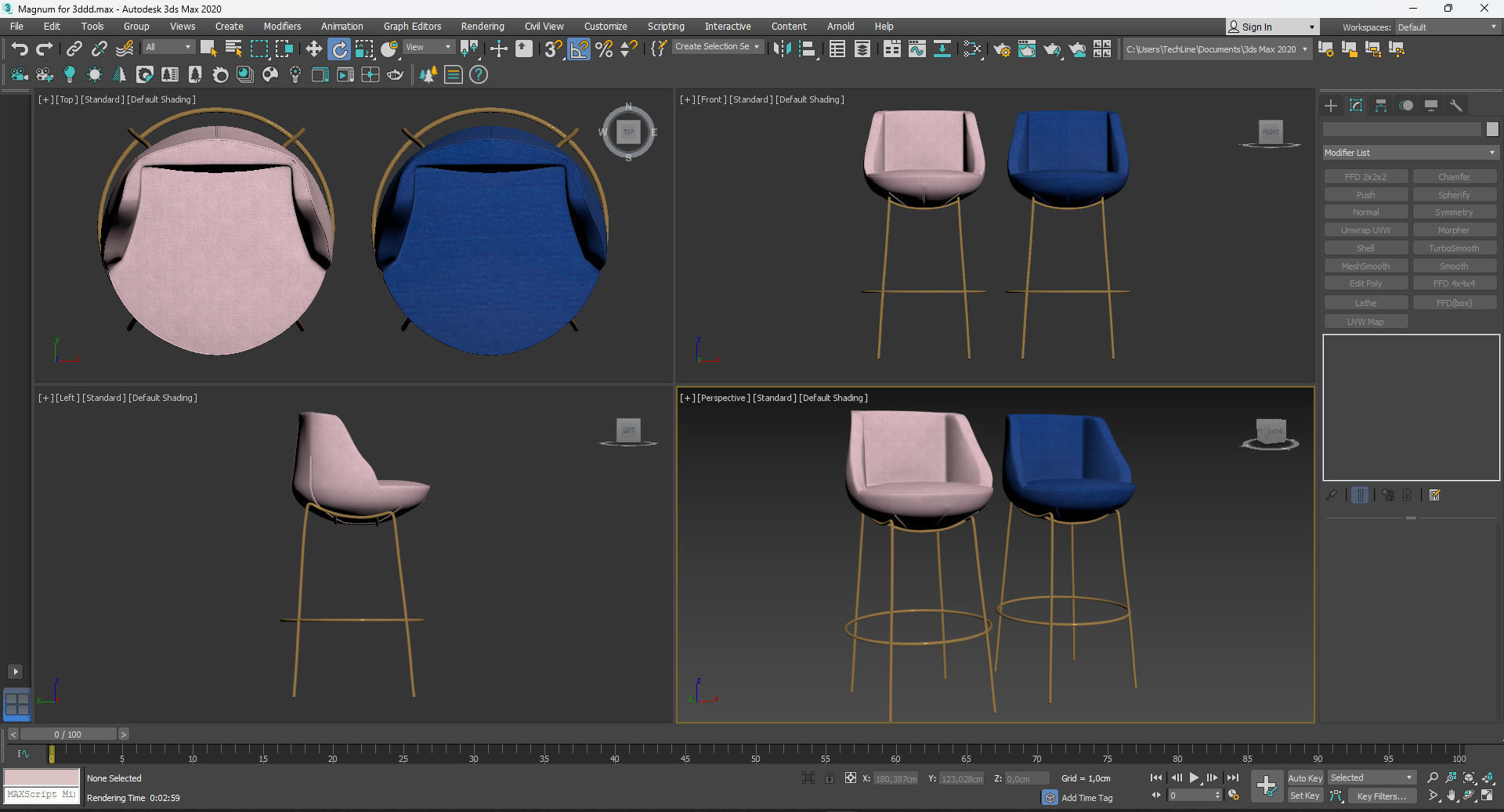 MAGNUM By Sancal Low-poly 3D model_5
