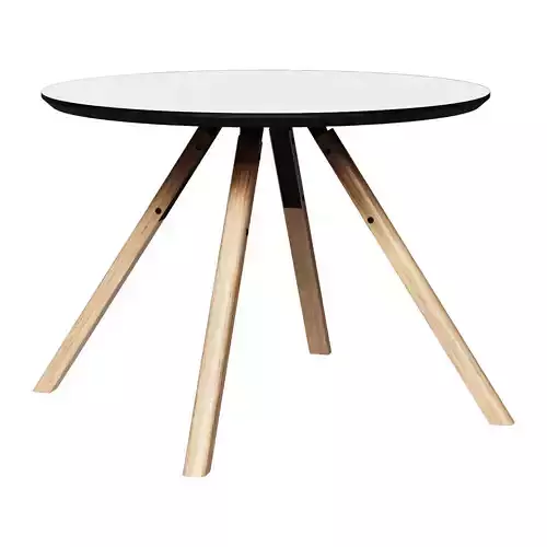 Arne dining table with a diameter of 100 cm 