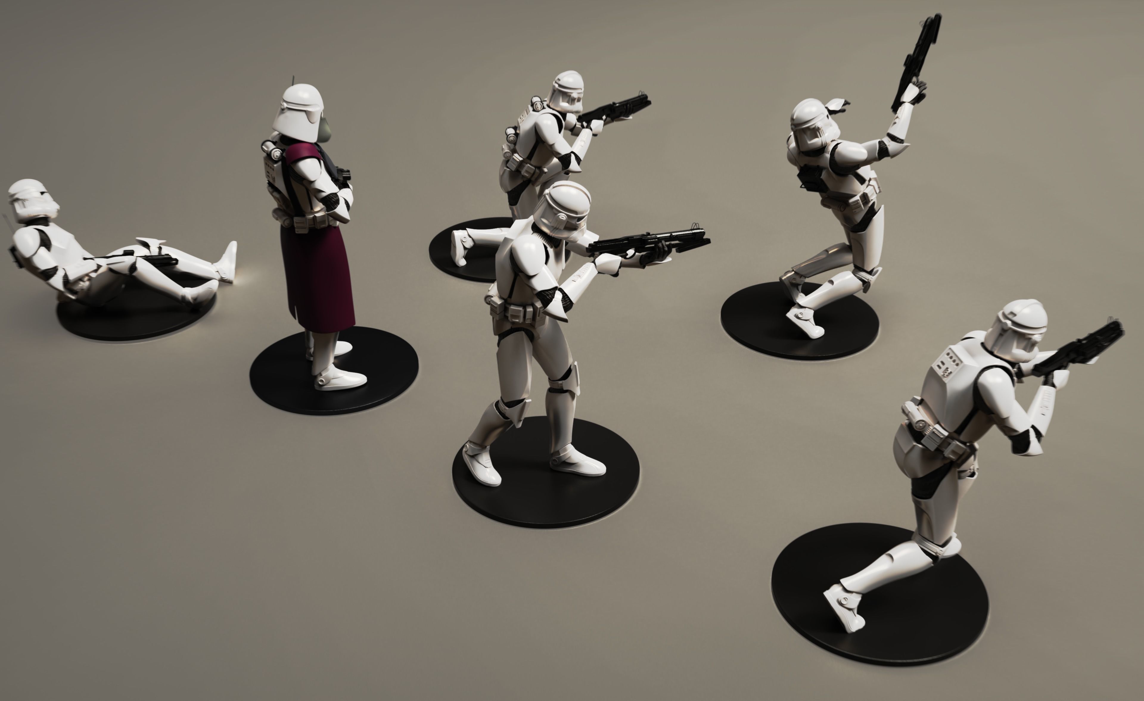 star wars 3d printable clone legion pack 3 3D print model_3