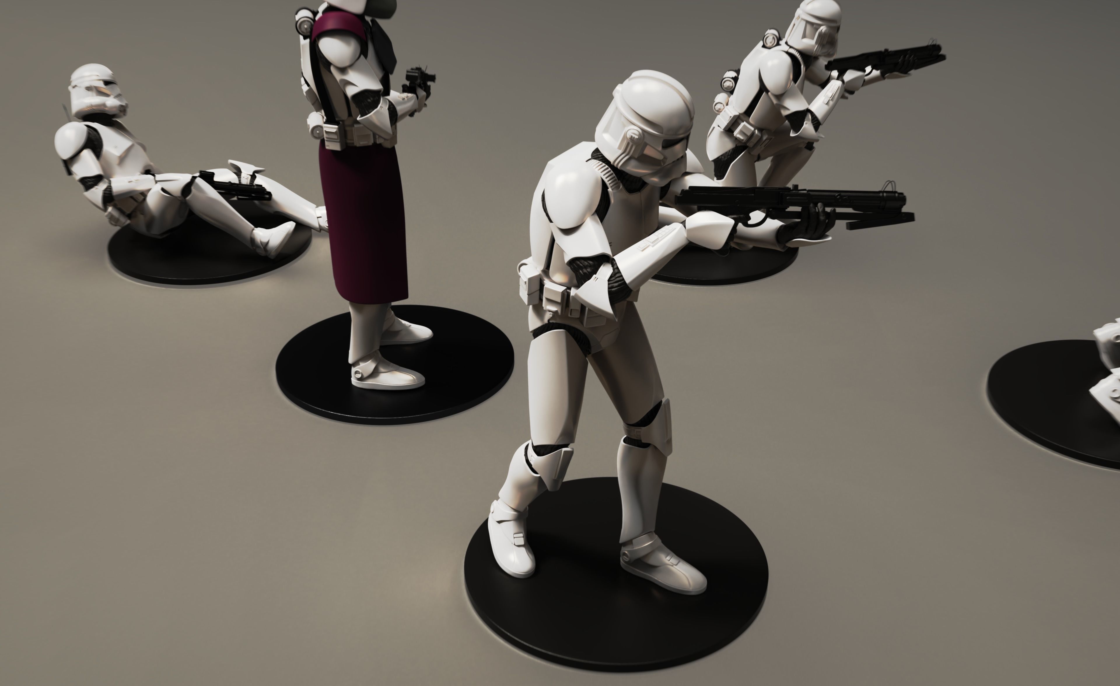 star wars 3d printable clone legion pack 3 3D print model_7