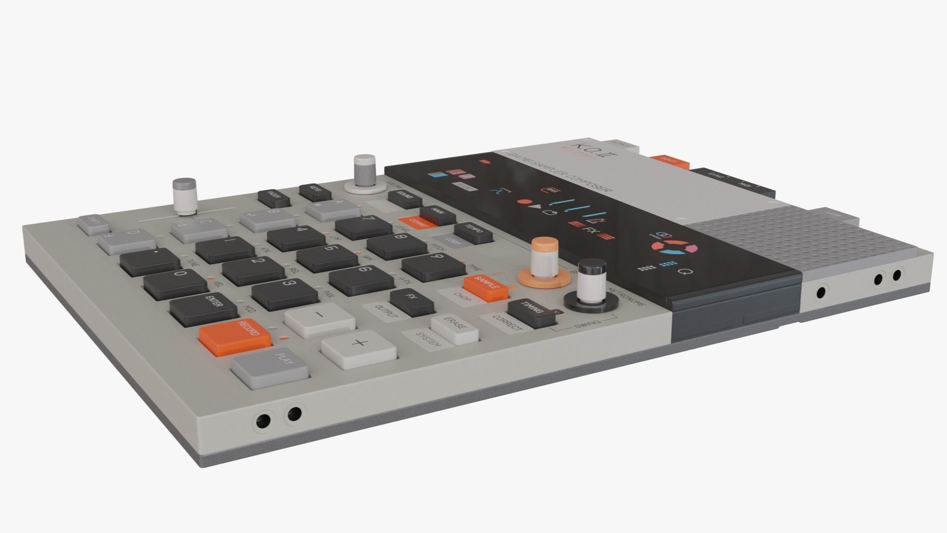 teenage engineering EP133 KO II 3D model_4