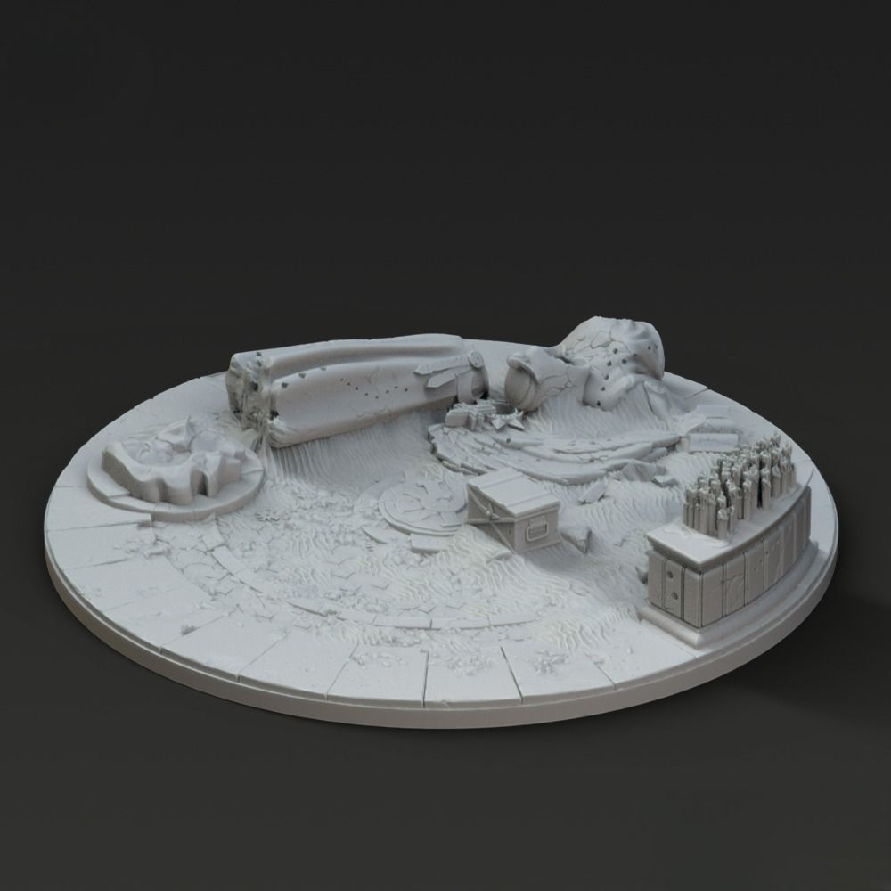 Area Terrain 3D print model_2