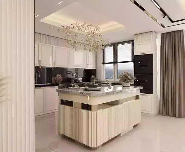 Neoclassical Kitchen