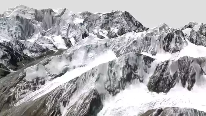 Mountain landscape Kazakhstan Shyny 