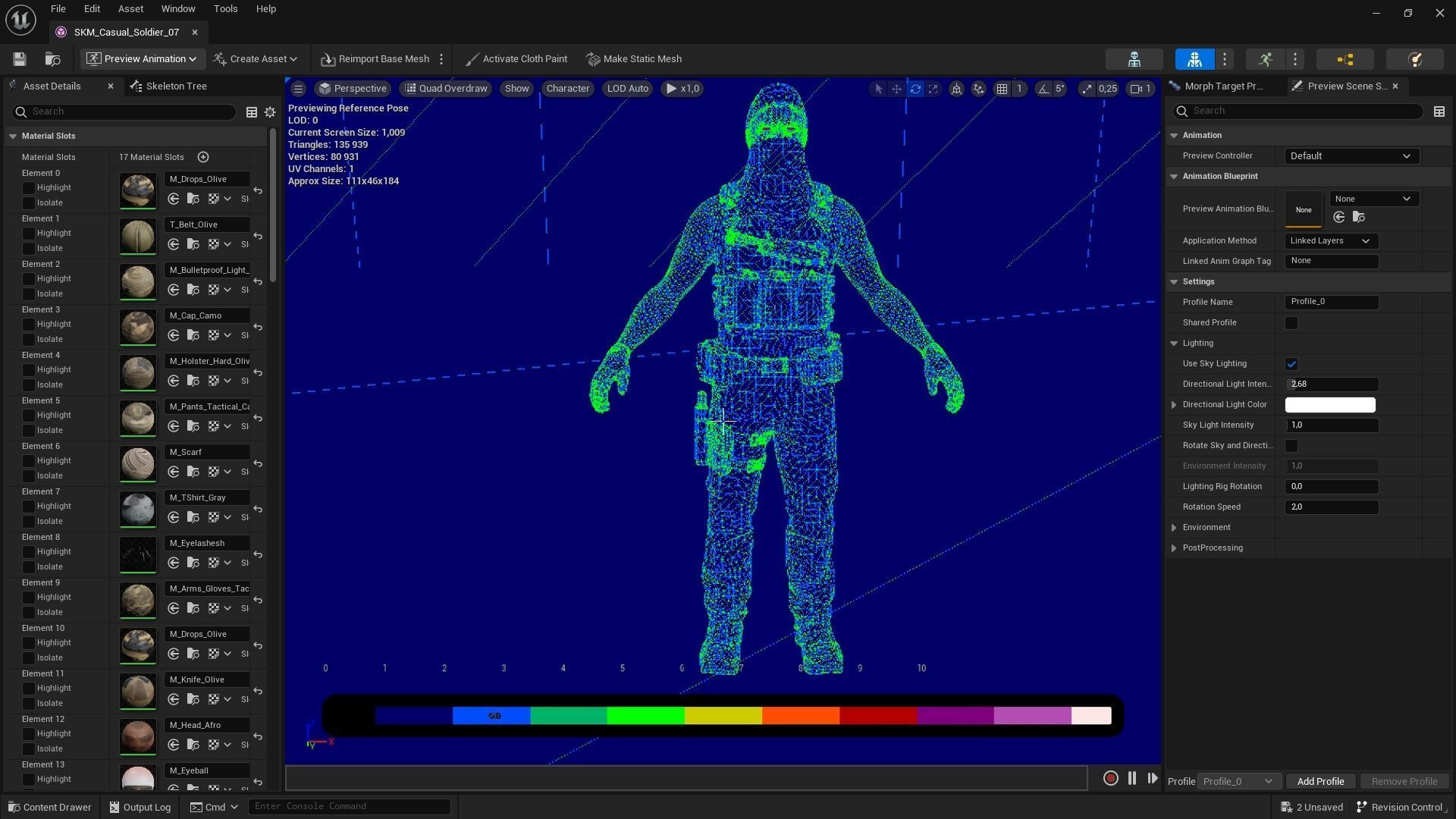 Casual Soldier 07 Low-poly 3D model_4