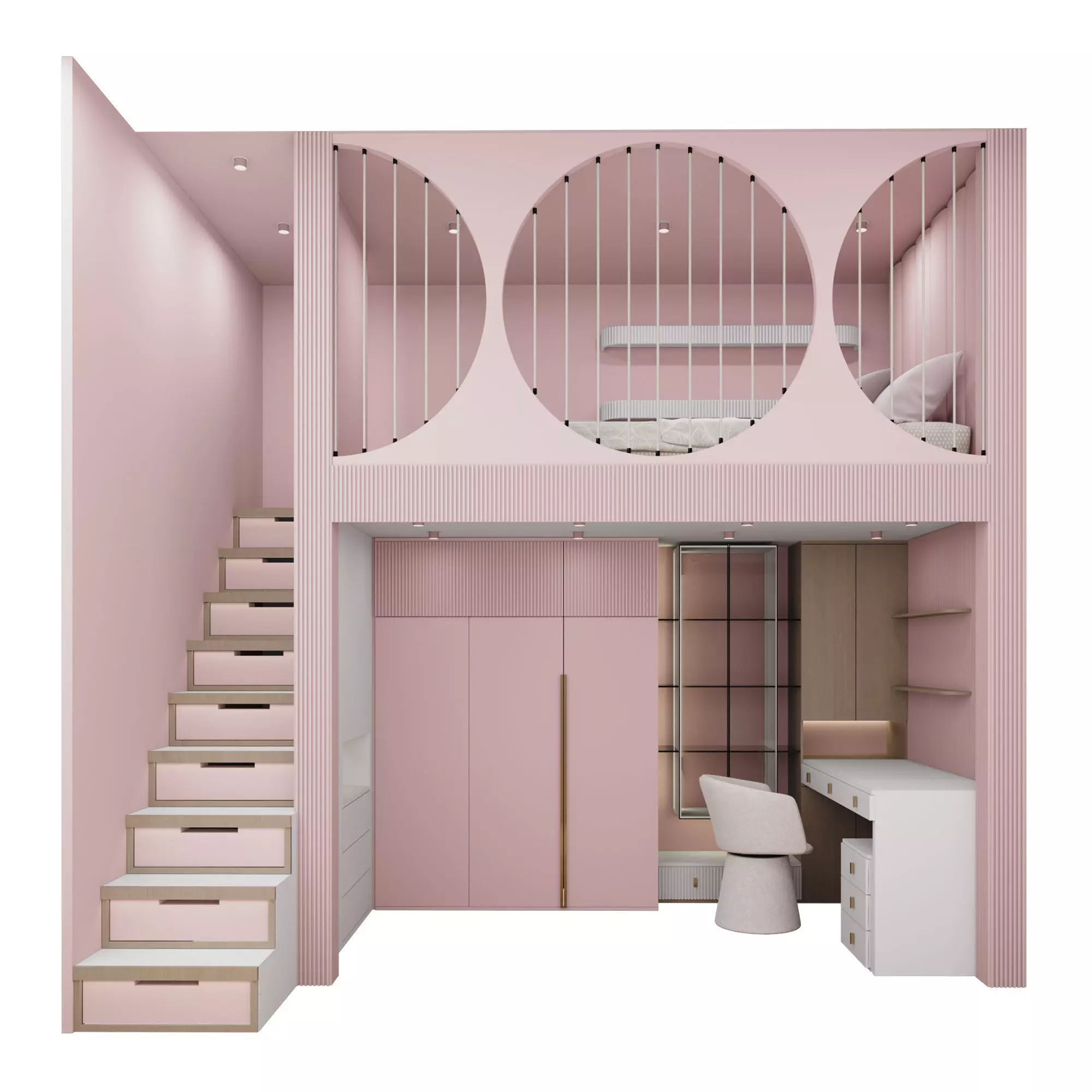 Childrens furniture 1 3D model_0