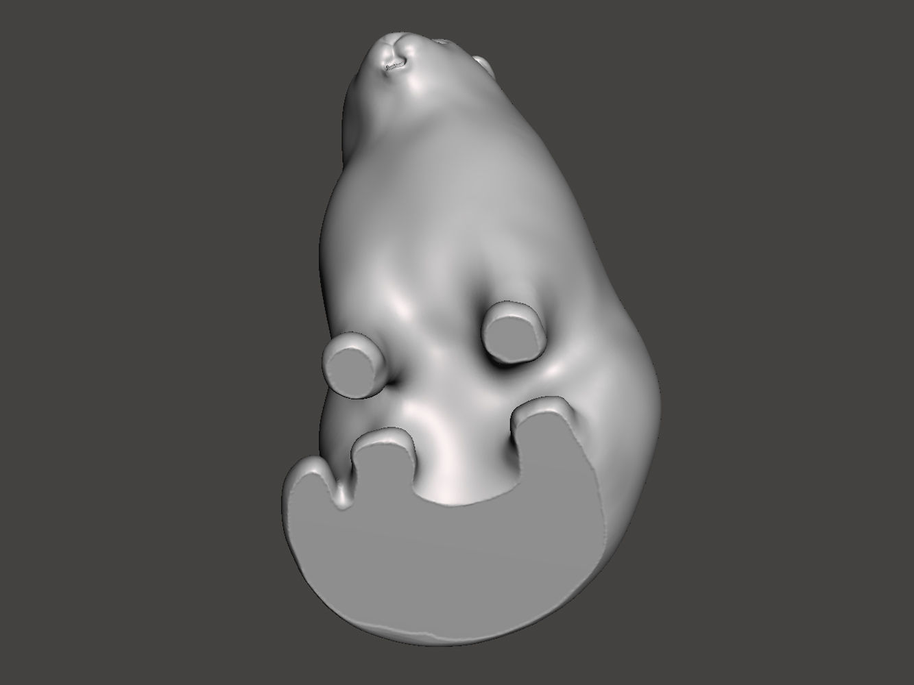 Huh confused cat meme 3D print model_6