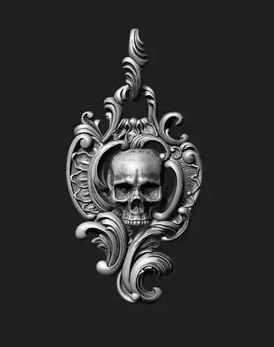 Skull ornament pedant