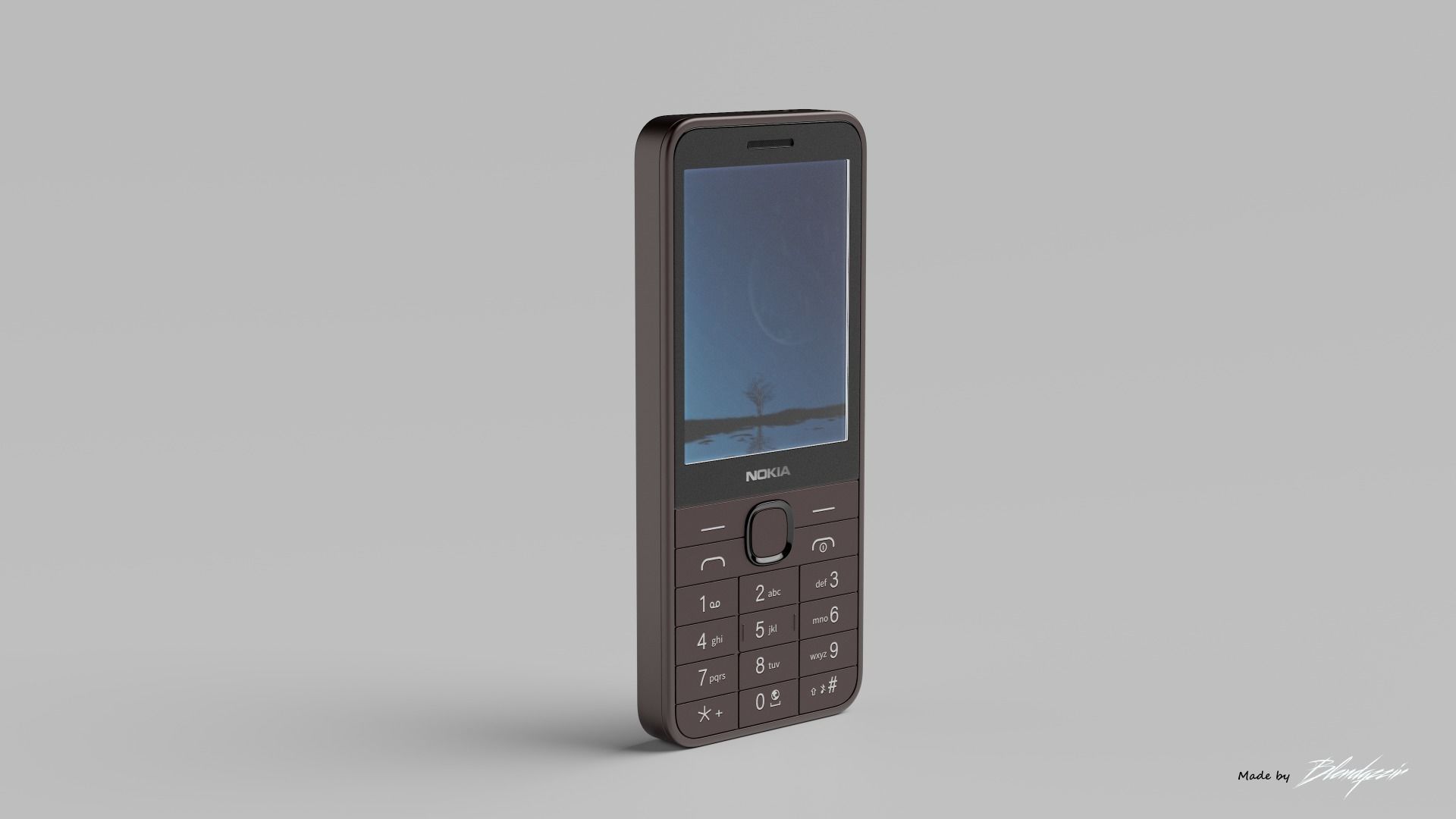 NOKIA 235 4G 2024 3D model_17
