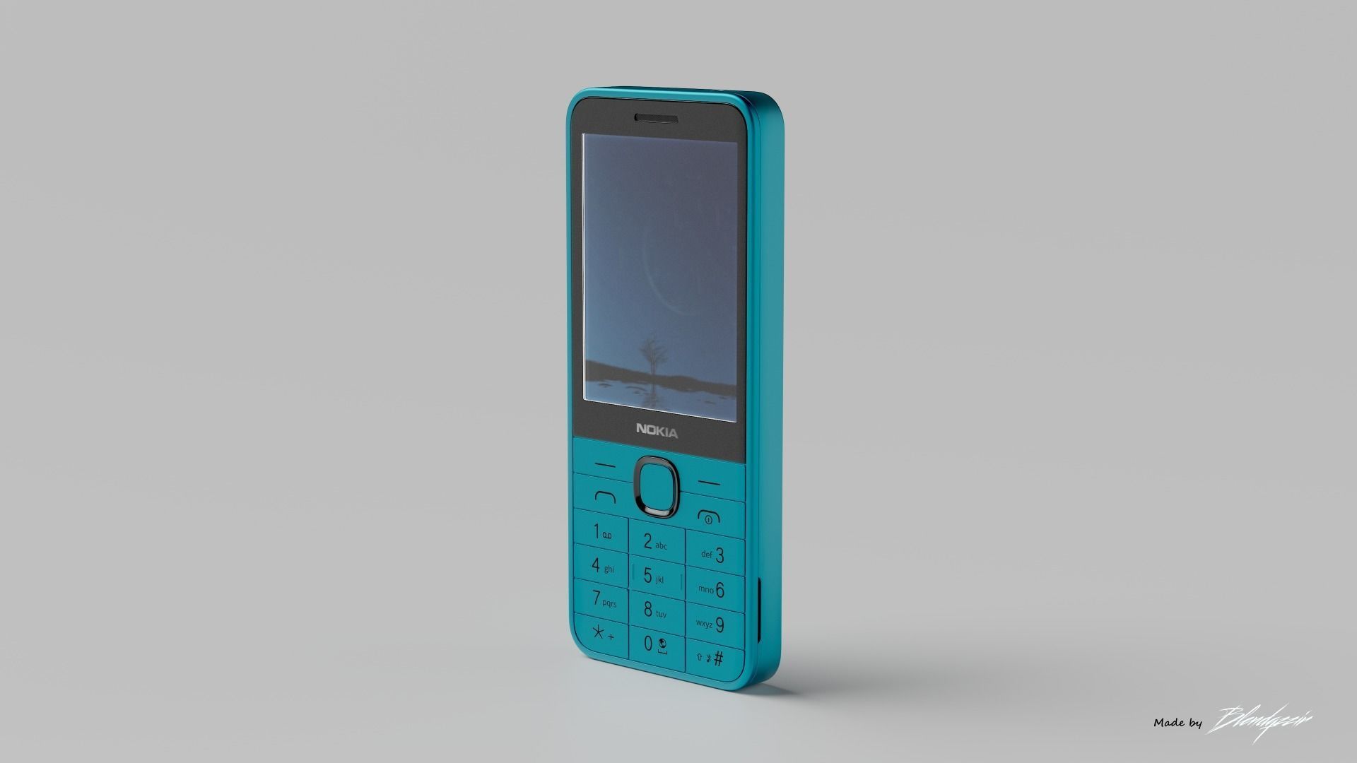 NOKIA 235 4G 2024 3D model_1