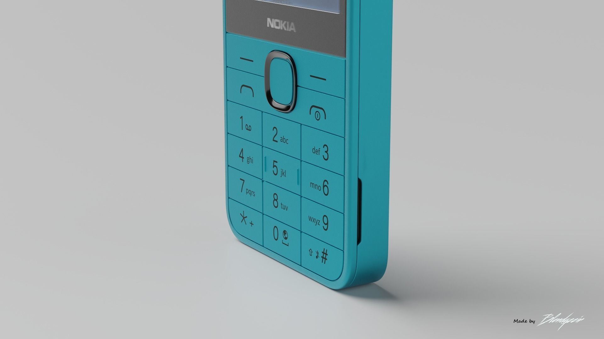 NOKIA 235 4G 2024 3D model_3