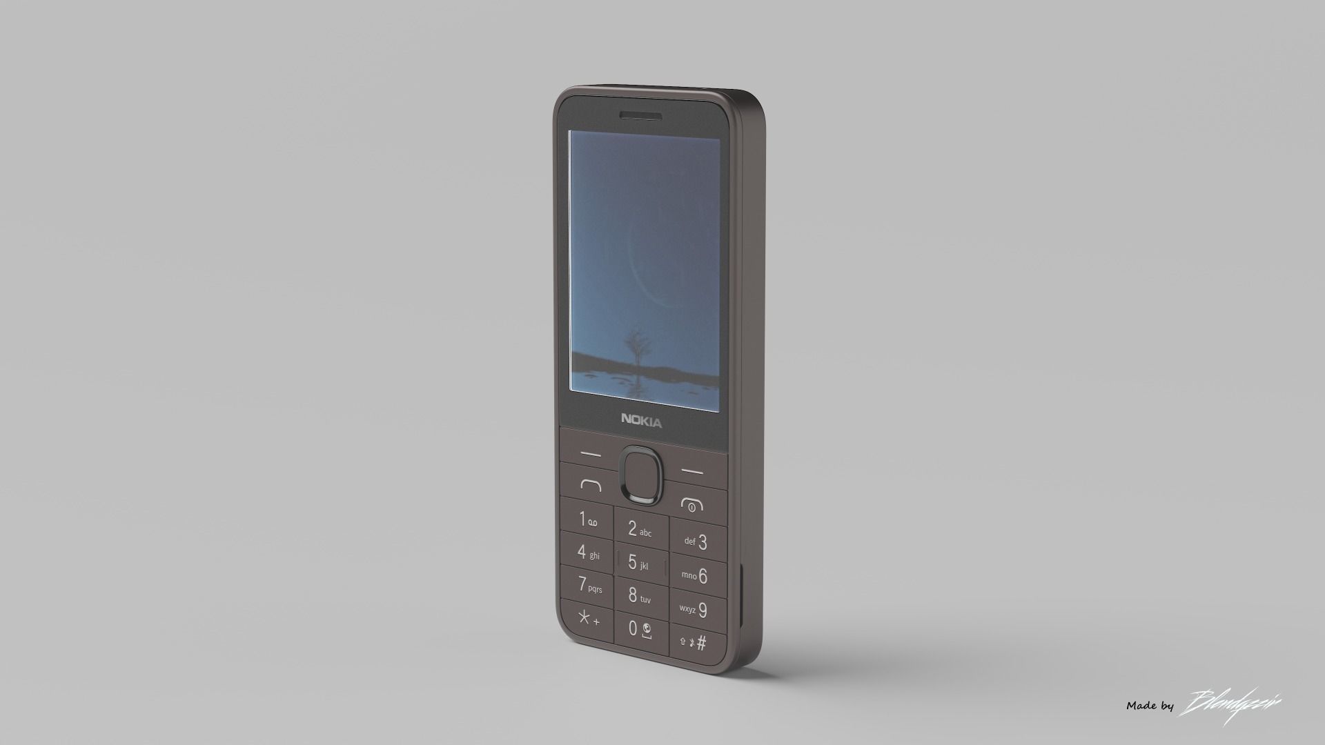 NOKIA 235 4G 2024 3D model_11