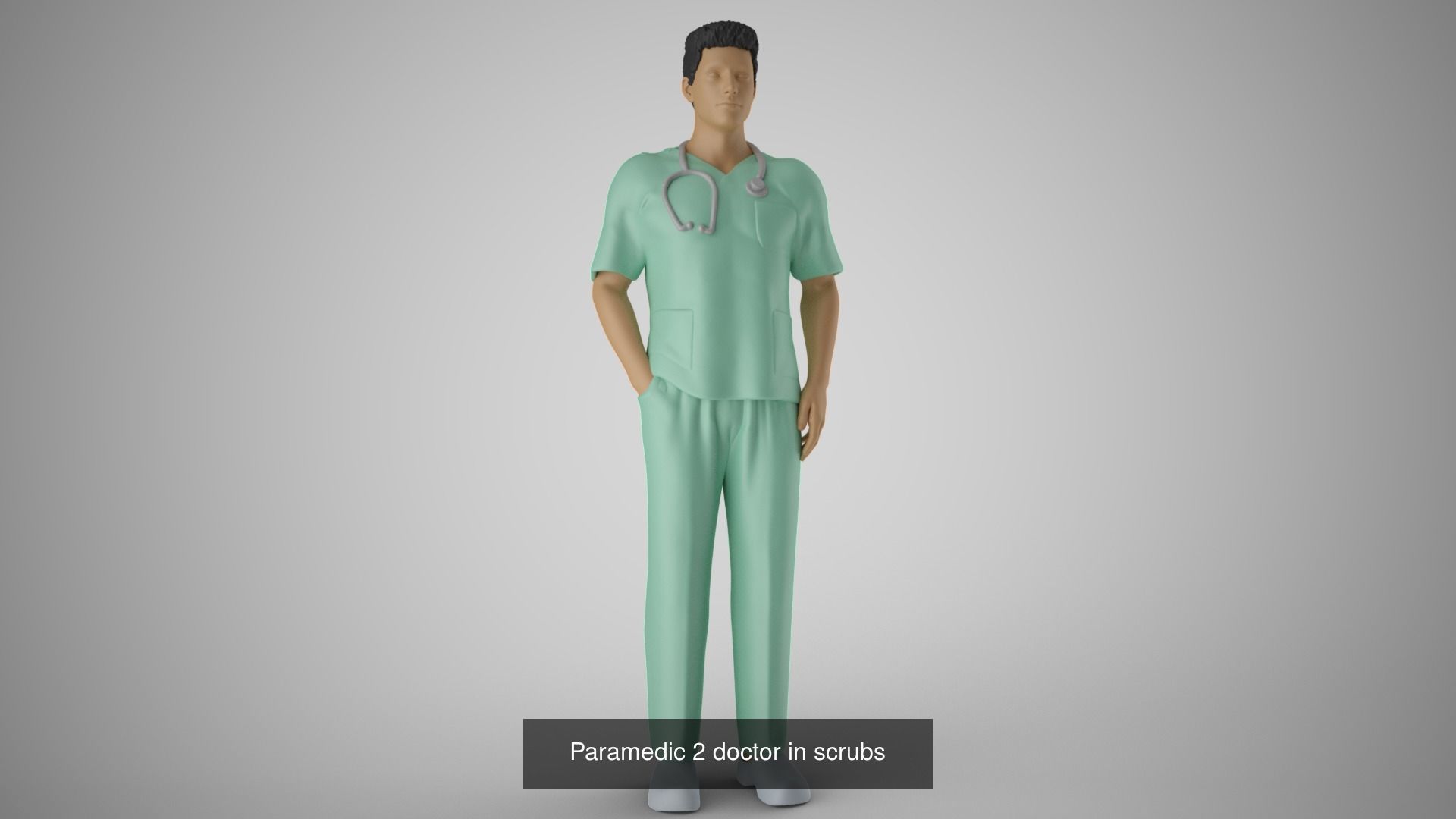 Jobs and Professions 3D Model Collection_12