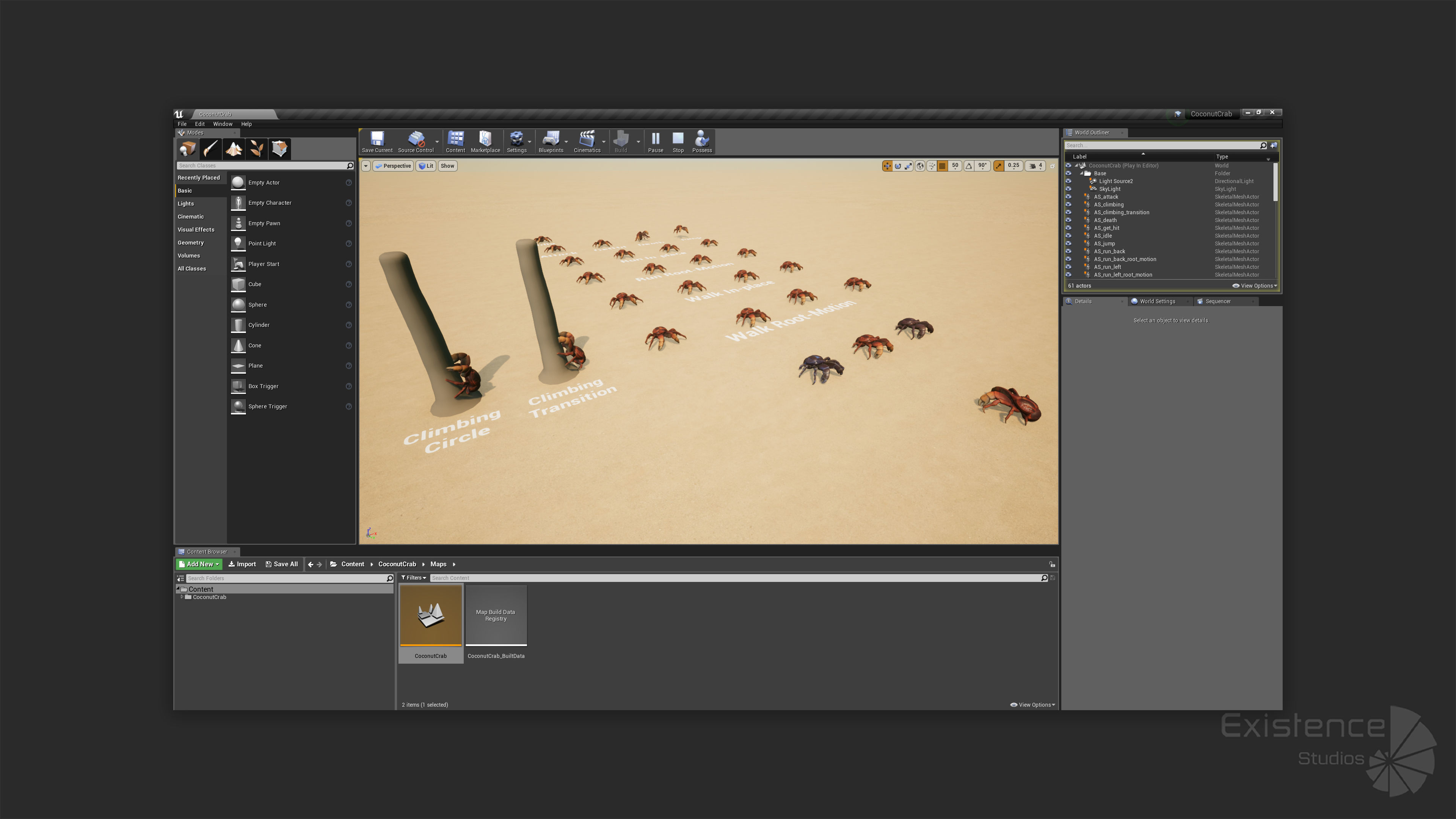 Coconut Crab - Snappy Palm Thief - Underwater Monster - 47 Low-poly 3D model_13
