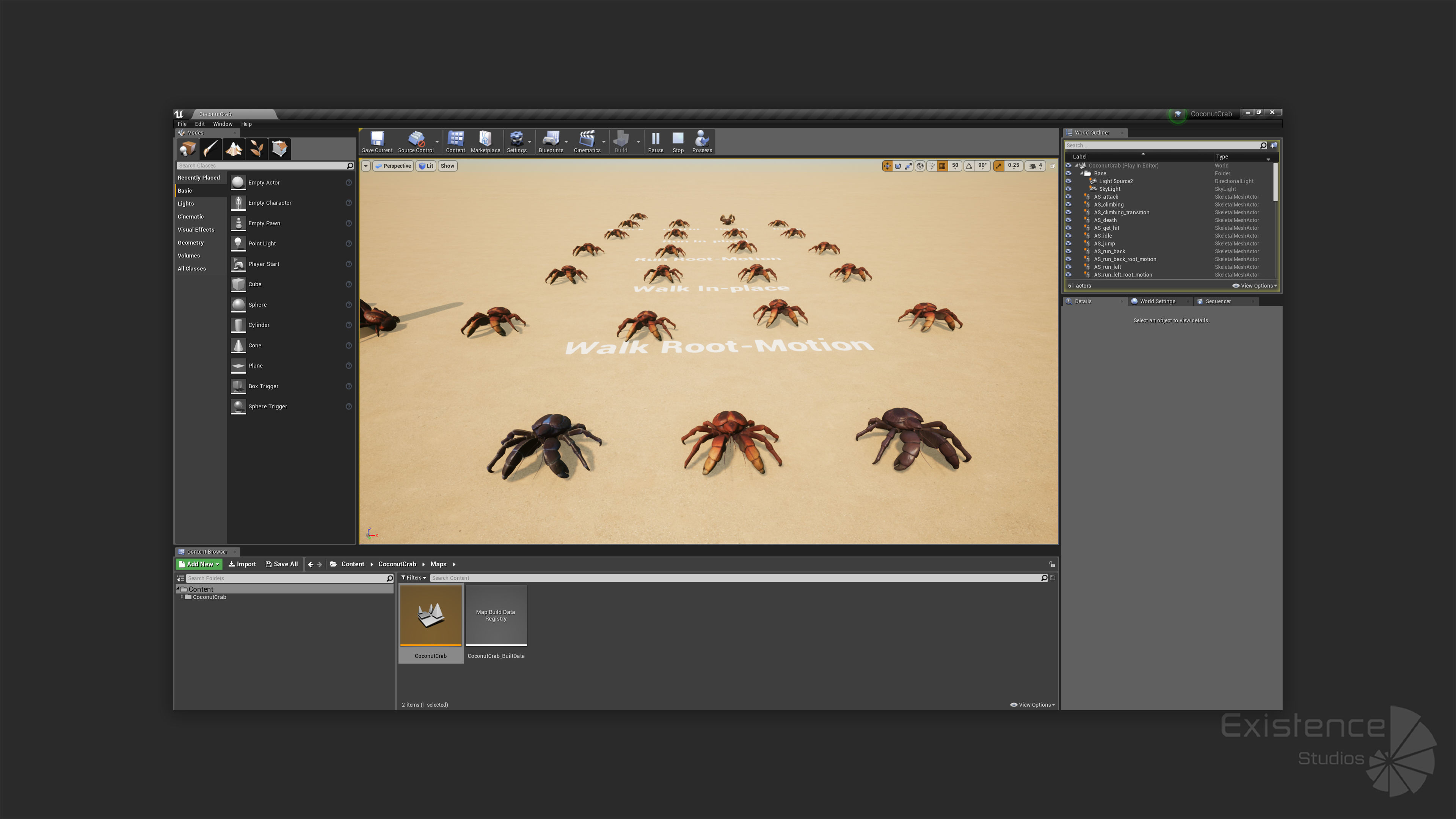 Coconut Crab - Snappy Palm Thief - Underwater Monster - 47 Low-poly 3D model_33