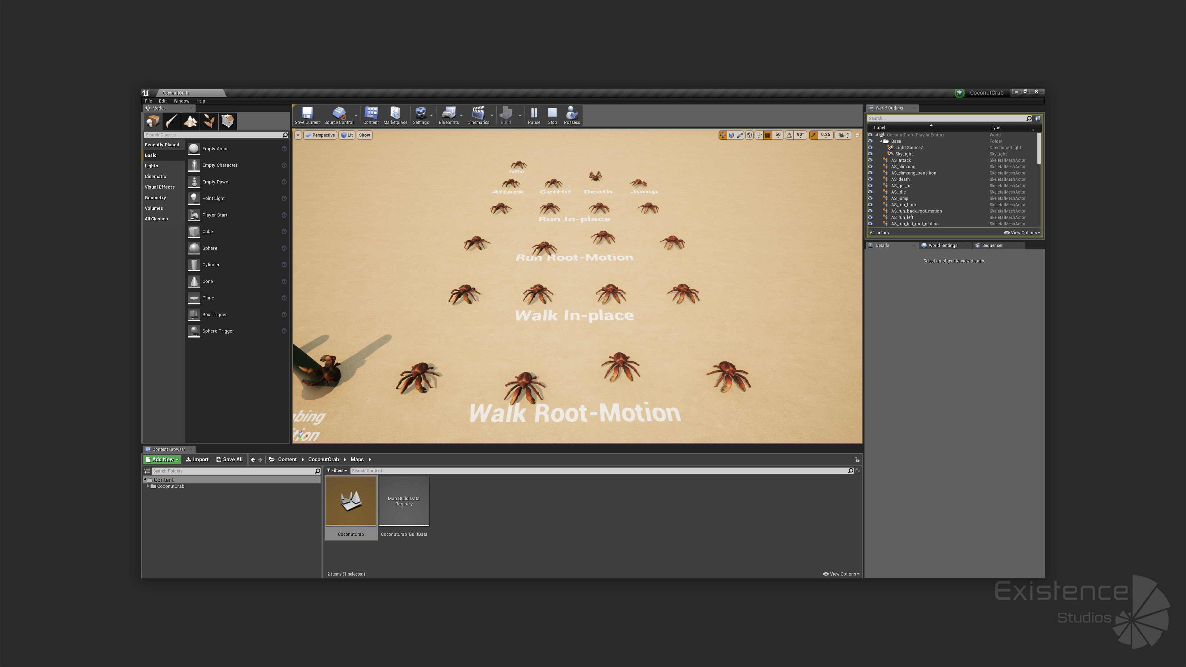Coconut Crab - Snappy Palm Thief - Underwater Monster - 47 Low-poly 3D model_32