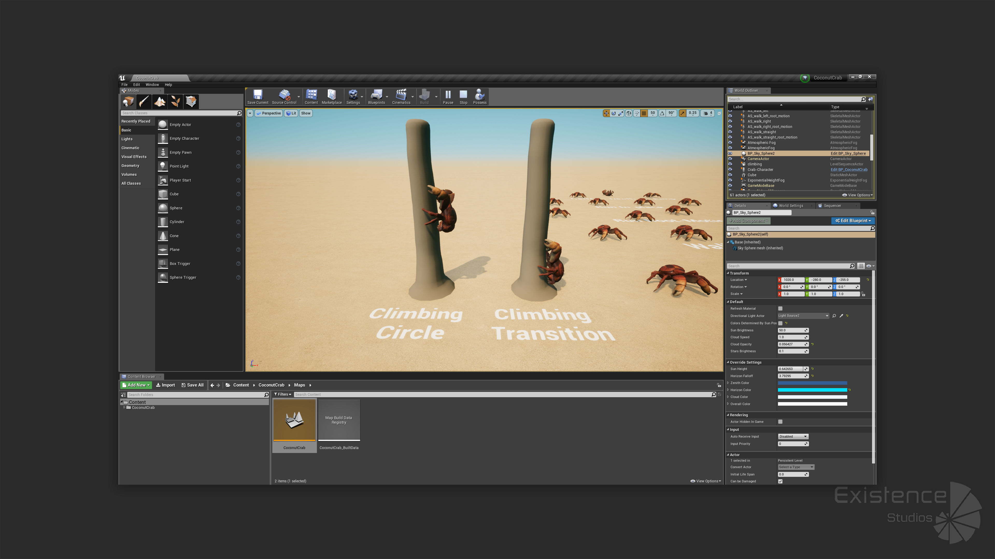 Coconut Crab - Snappy Palm Thief - Underwater Monster - 47 Low-poly 3D model_35