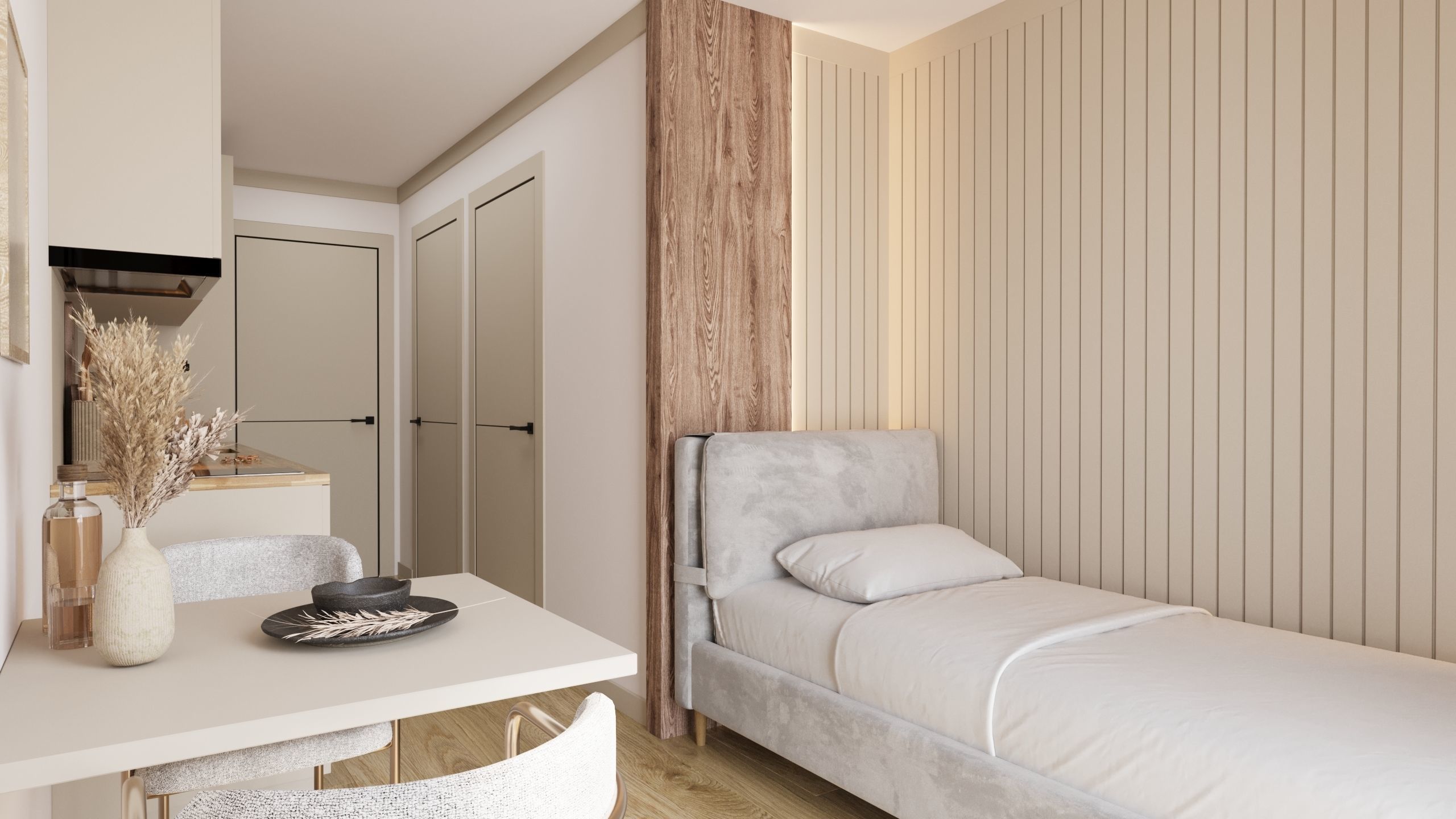 container house interior design 3D model_2