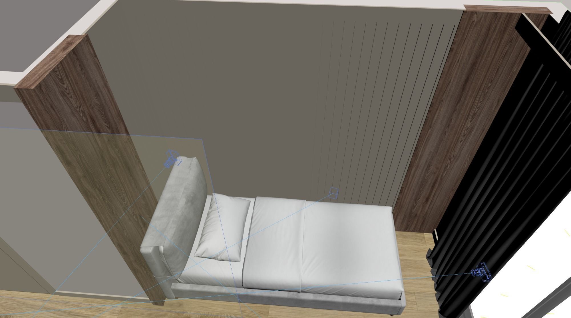 container house interior design 3D model_9