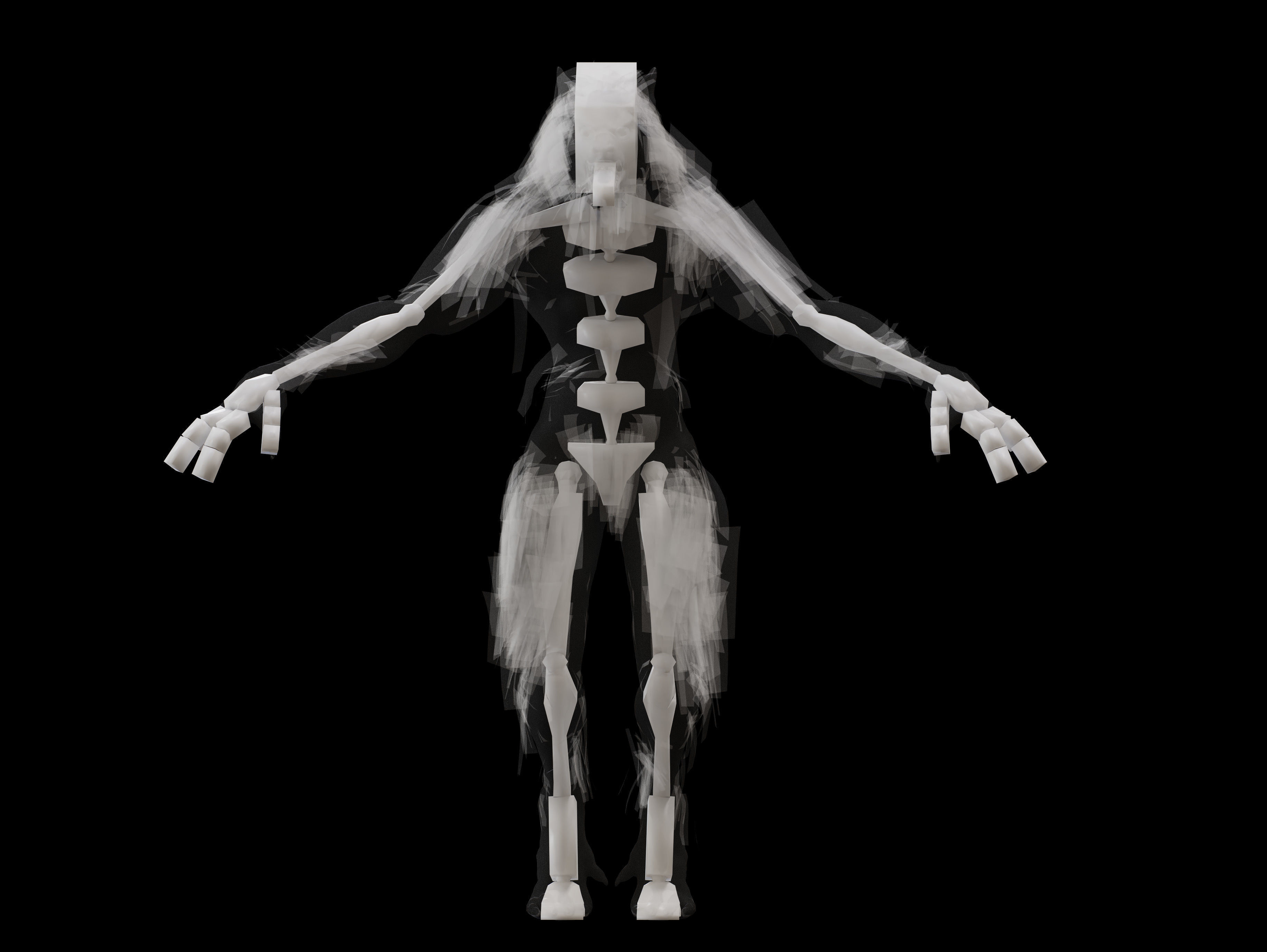 Lycan Low-poly 3D model_14