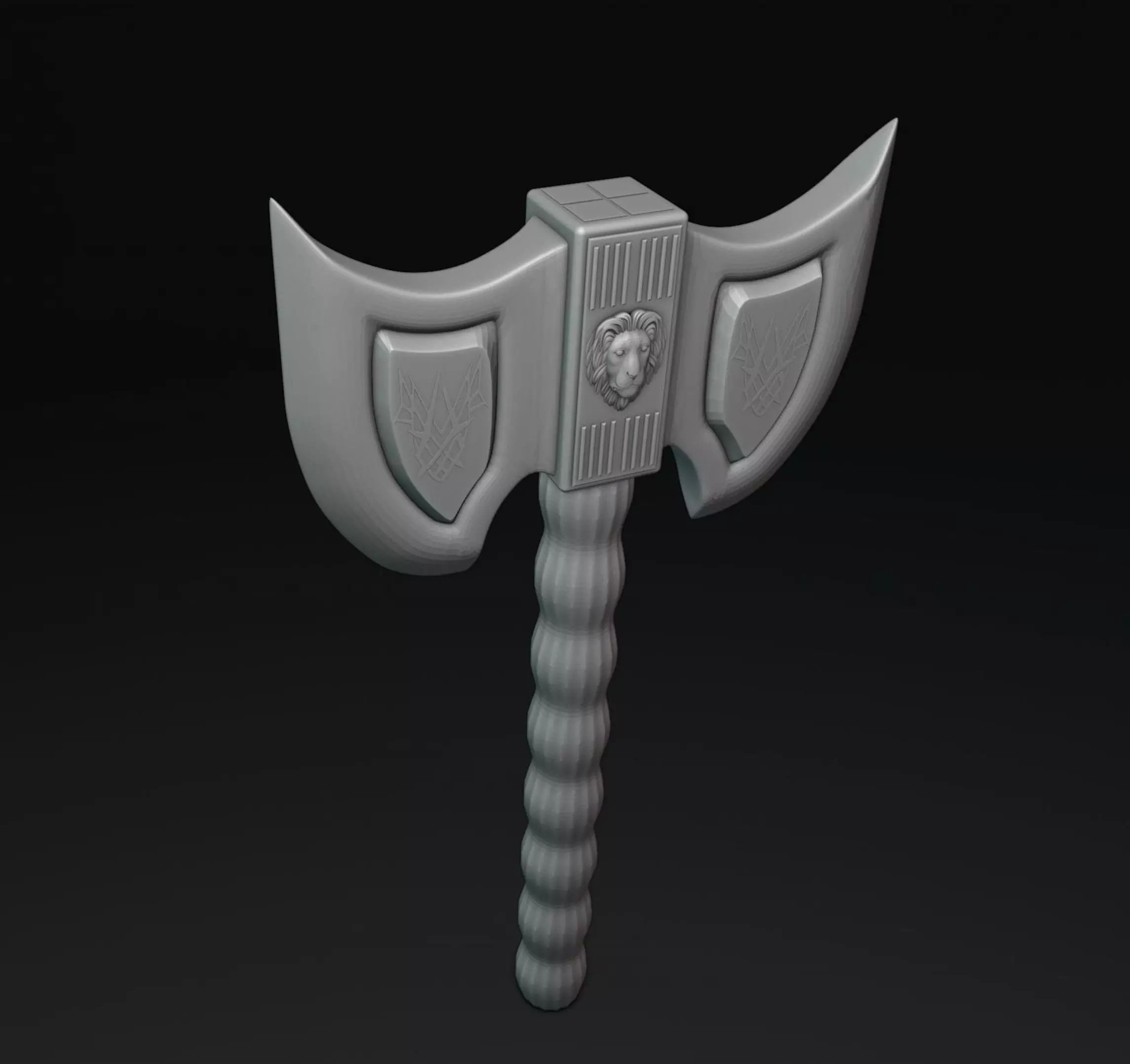 Viking Axe 5 3D print model_0