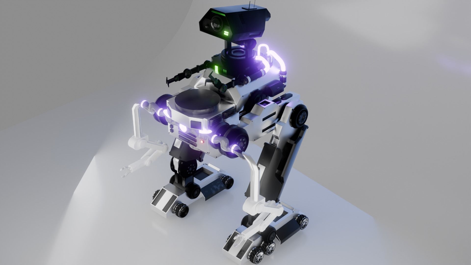 robot 3D model_3