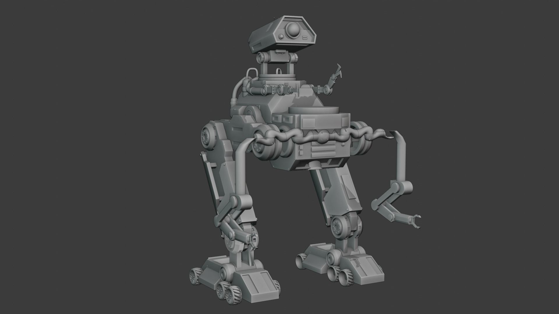 robot 3D model_8
