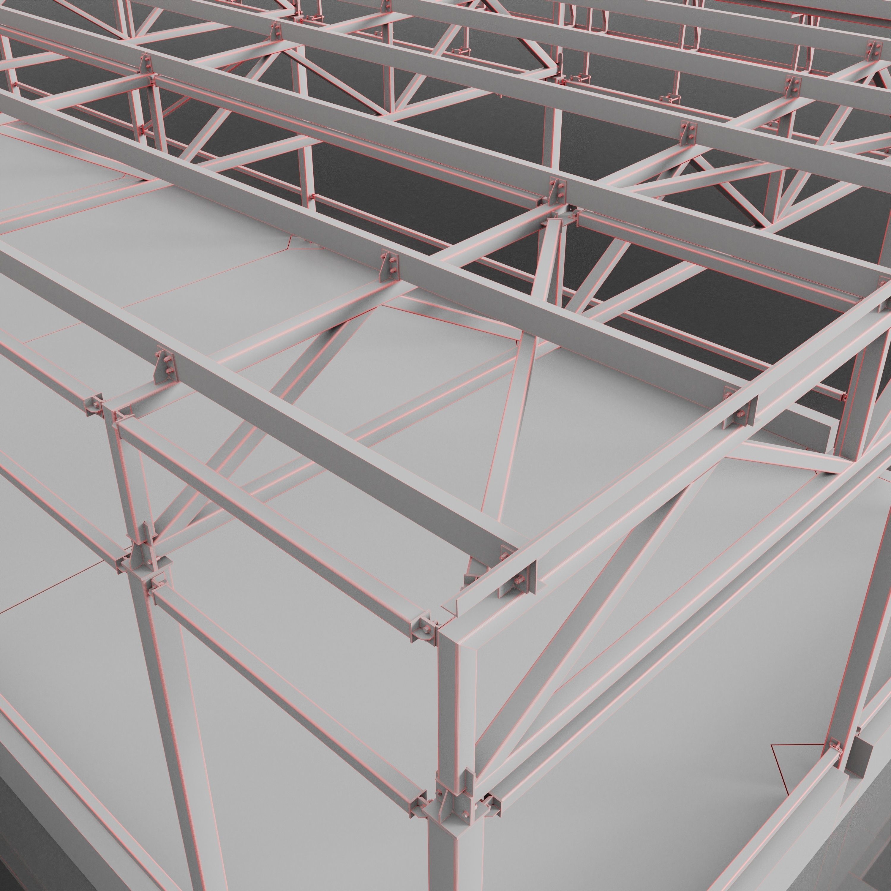 Metal construction 3D model_10