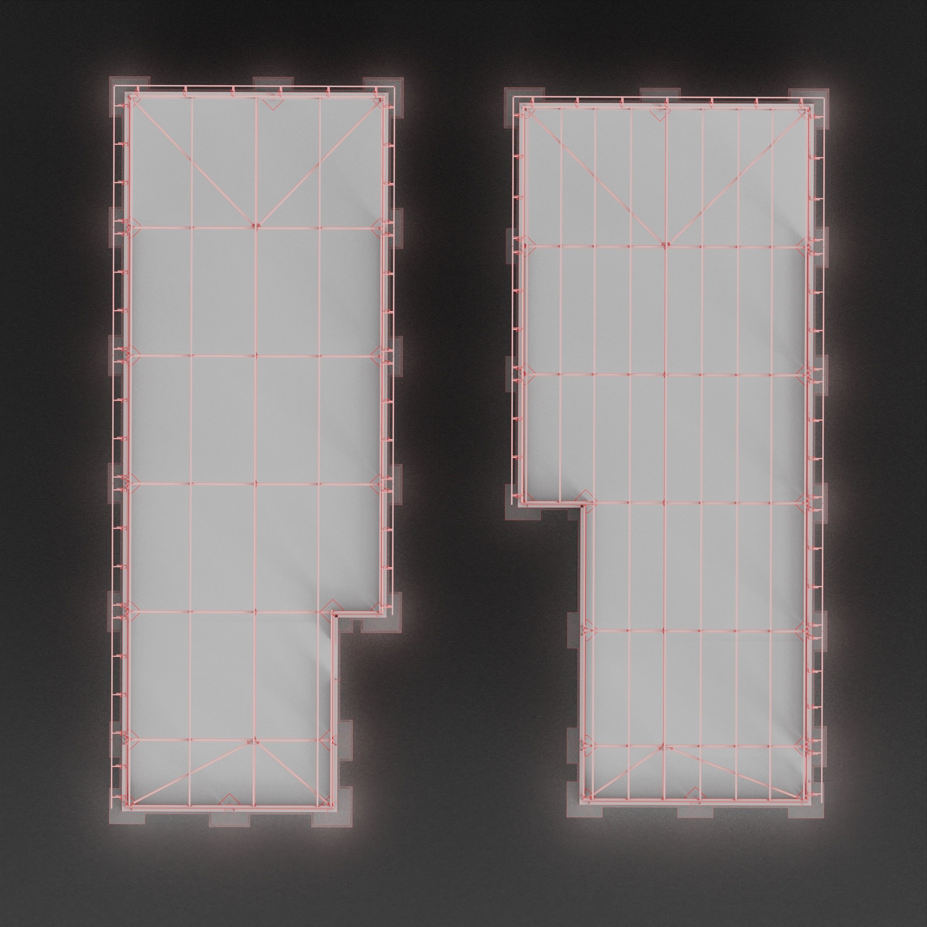 Metal construction 3D model_6