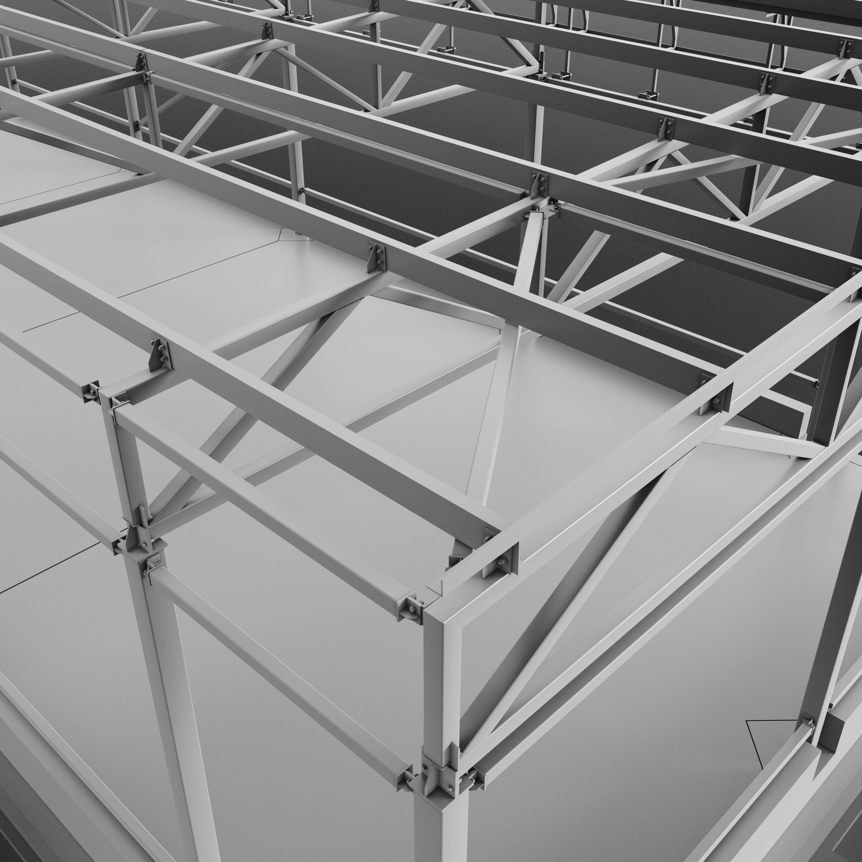 Metal construction 3D model_11