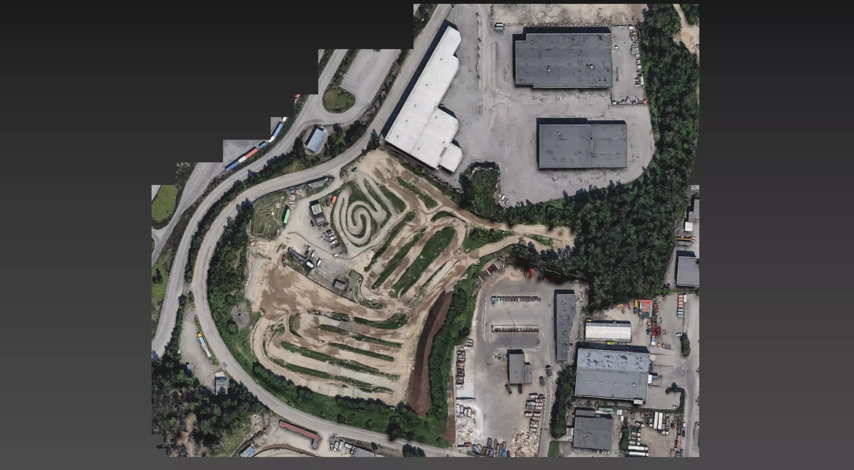 KristianSand Motocross track Photogrammetry Scan 3D model_0
