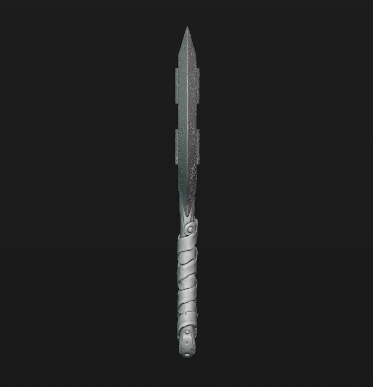 Viking Axe 6 3D print model_5